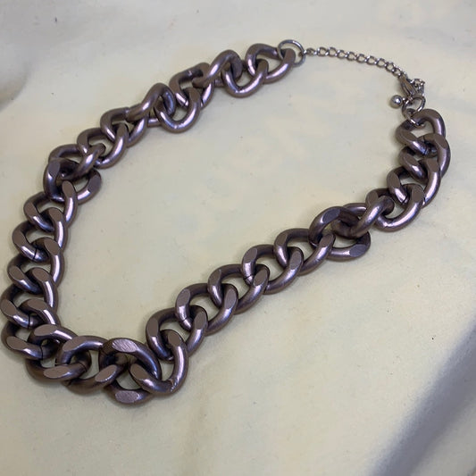Bronze chain necklace