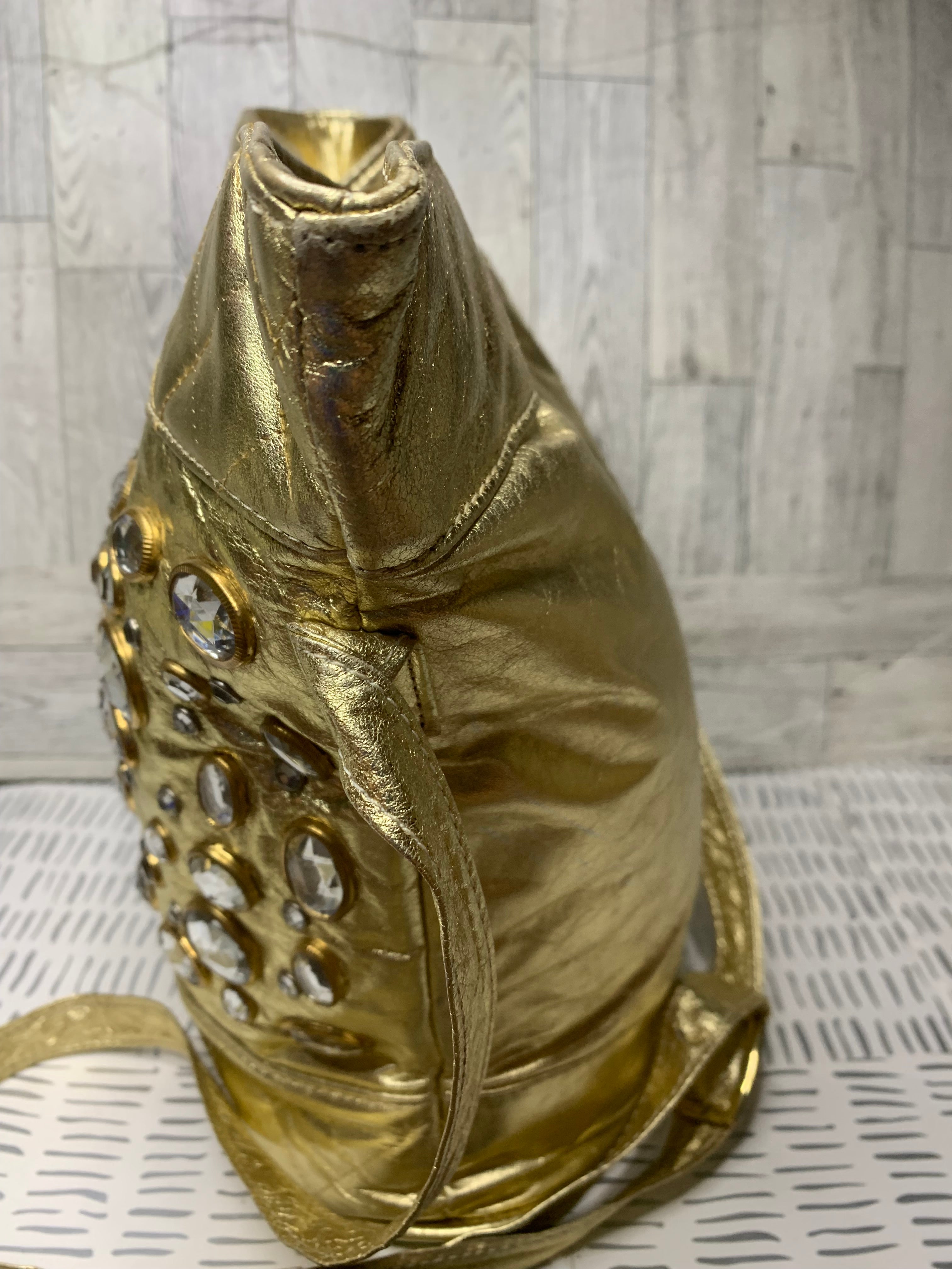 Vintage Gold Gem Bag