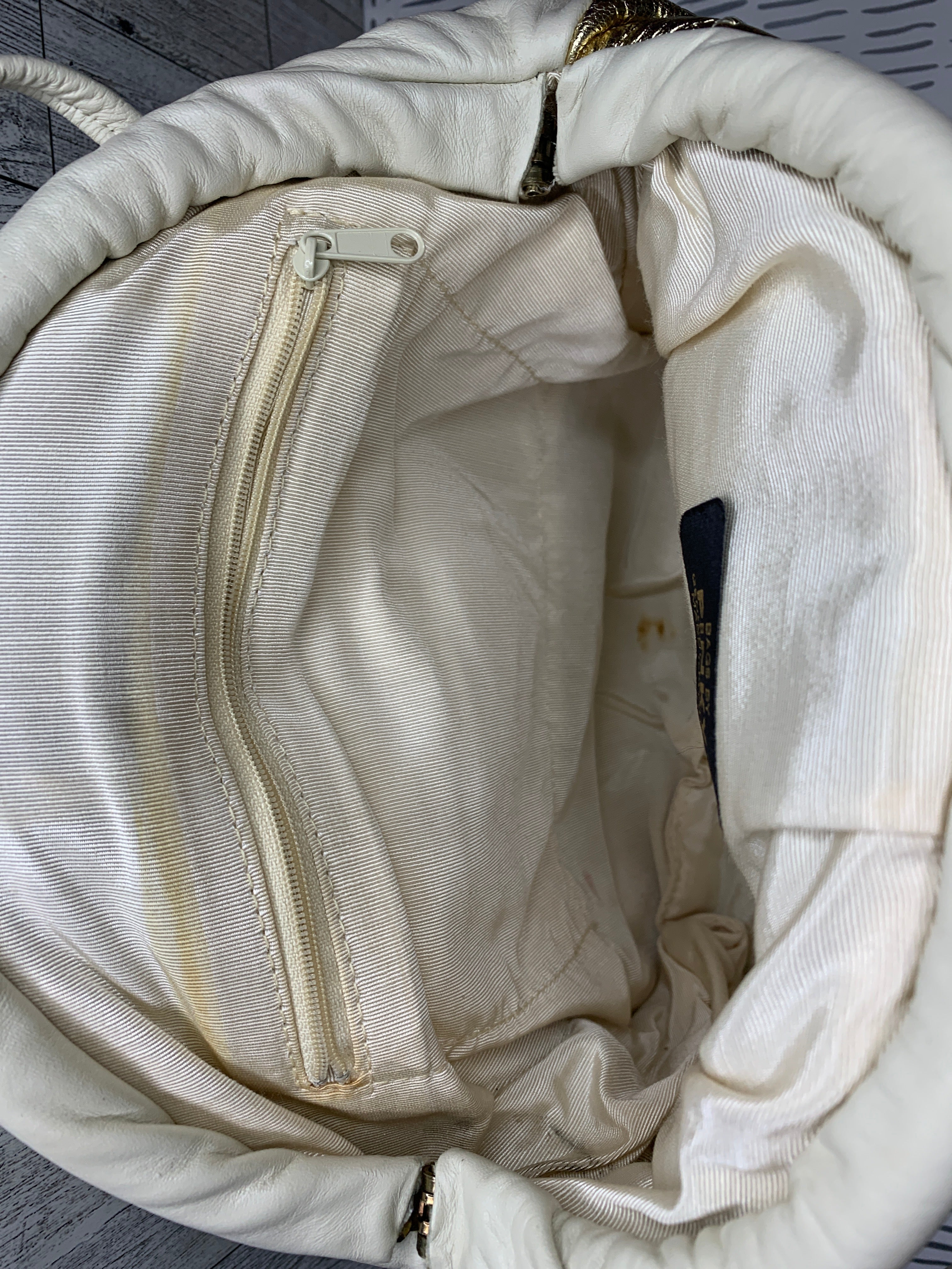 Vintage Pinky Genuine Leather Gem bag