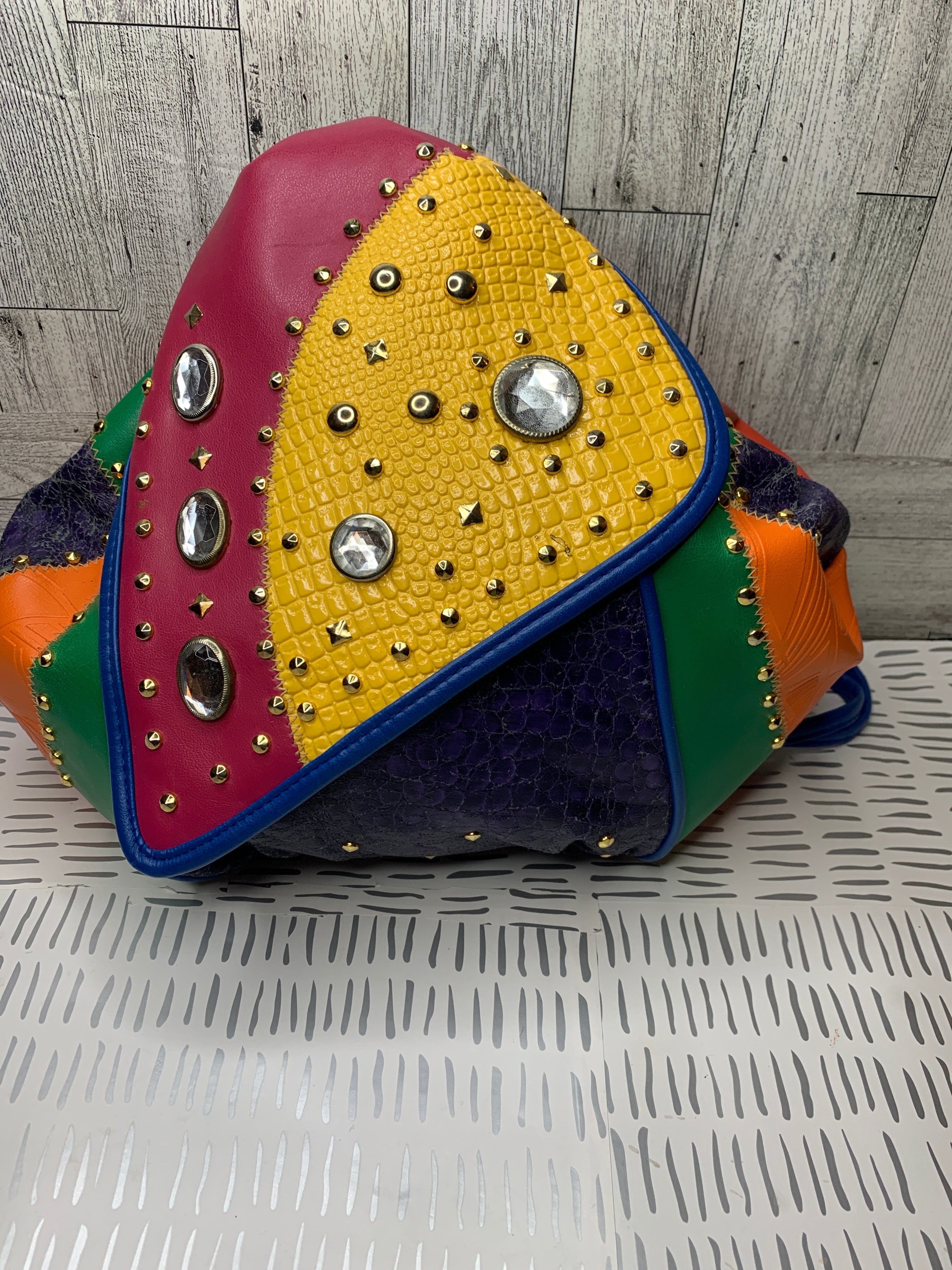 Vintage ELLA Colorful Gem bag