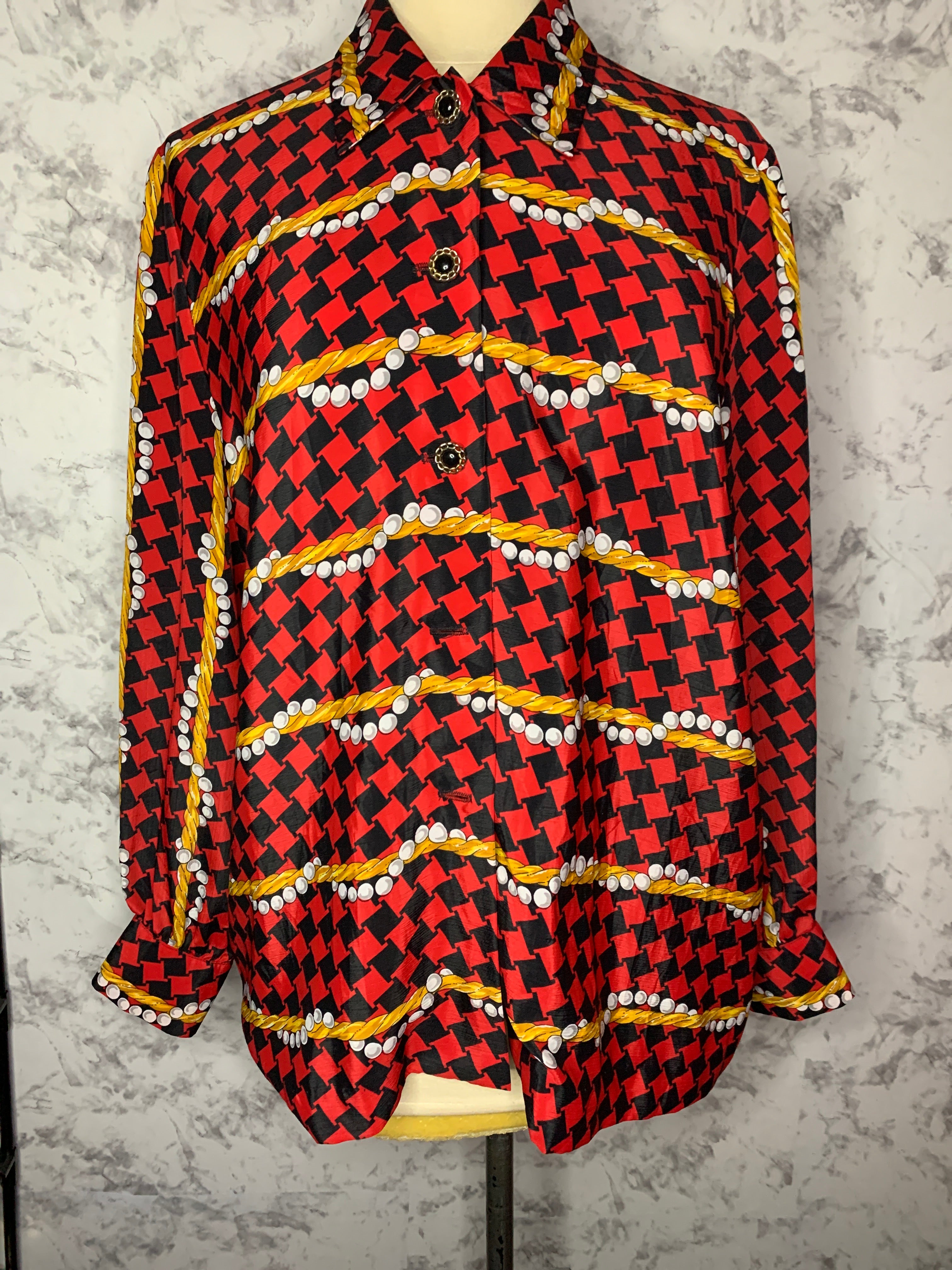 Vintage 80’s Brownstone blouse
