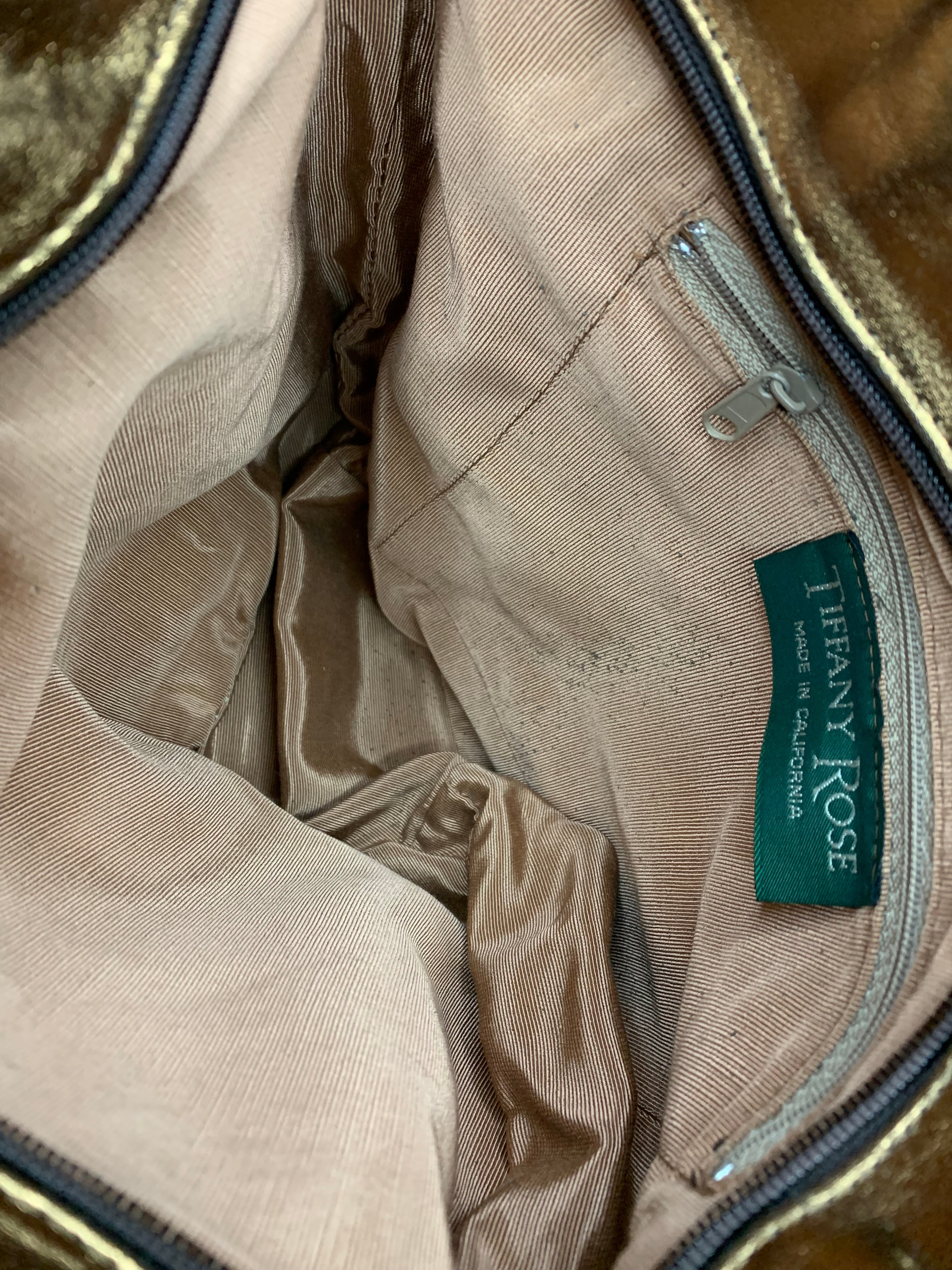 Vintage Tiffany Rose bucket bag