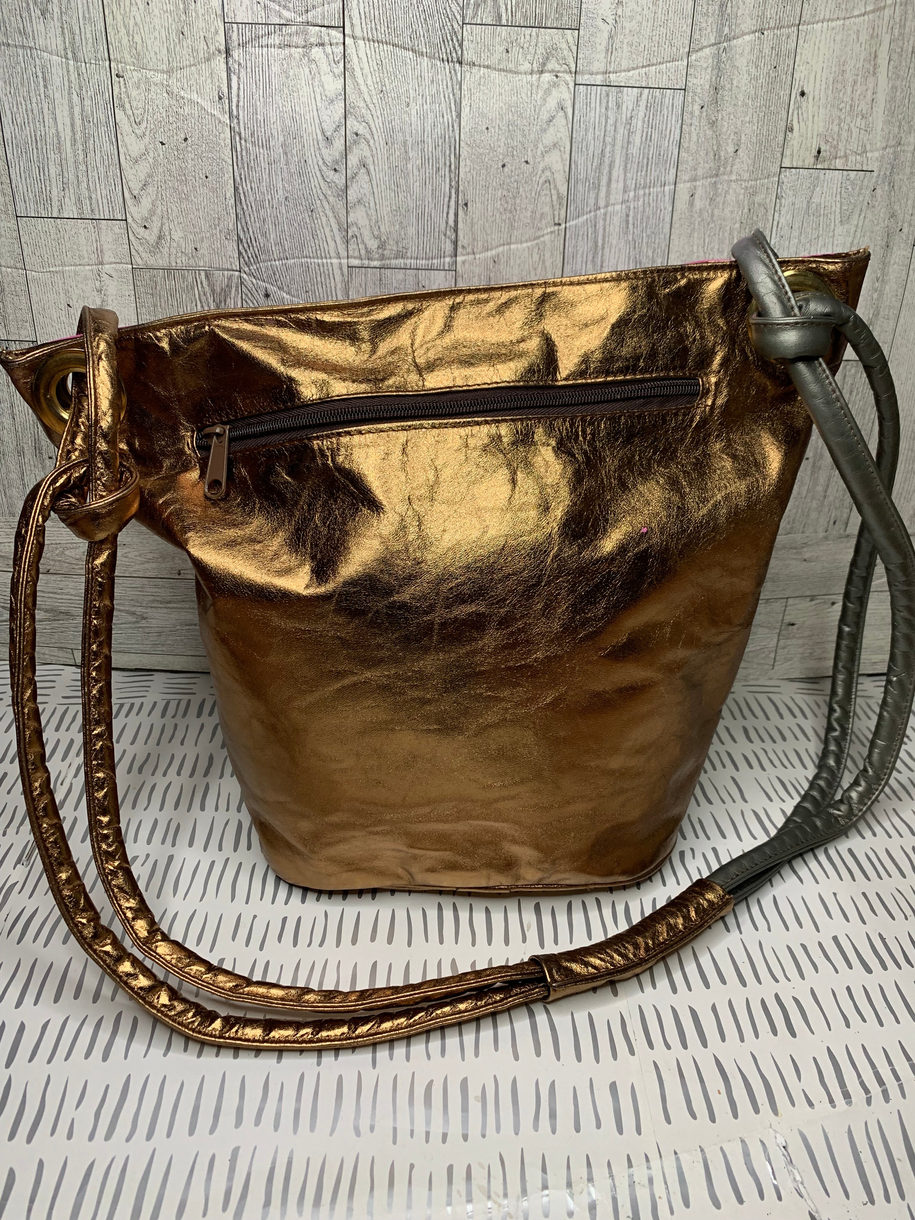 Vintage Tiffany Rose bucket bag