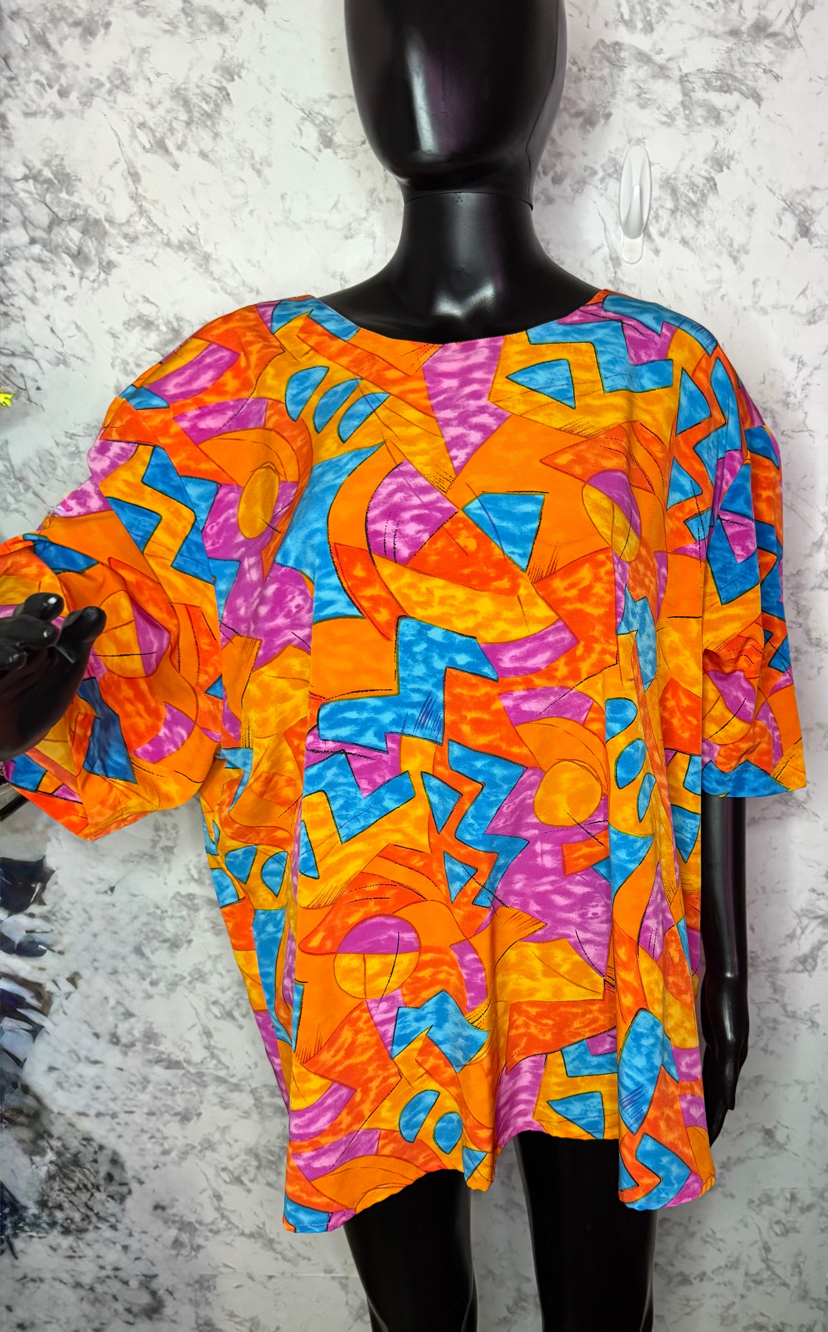 Vintage colorful blouse