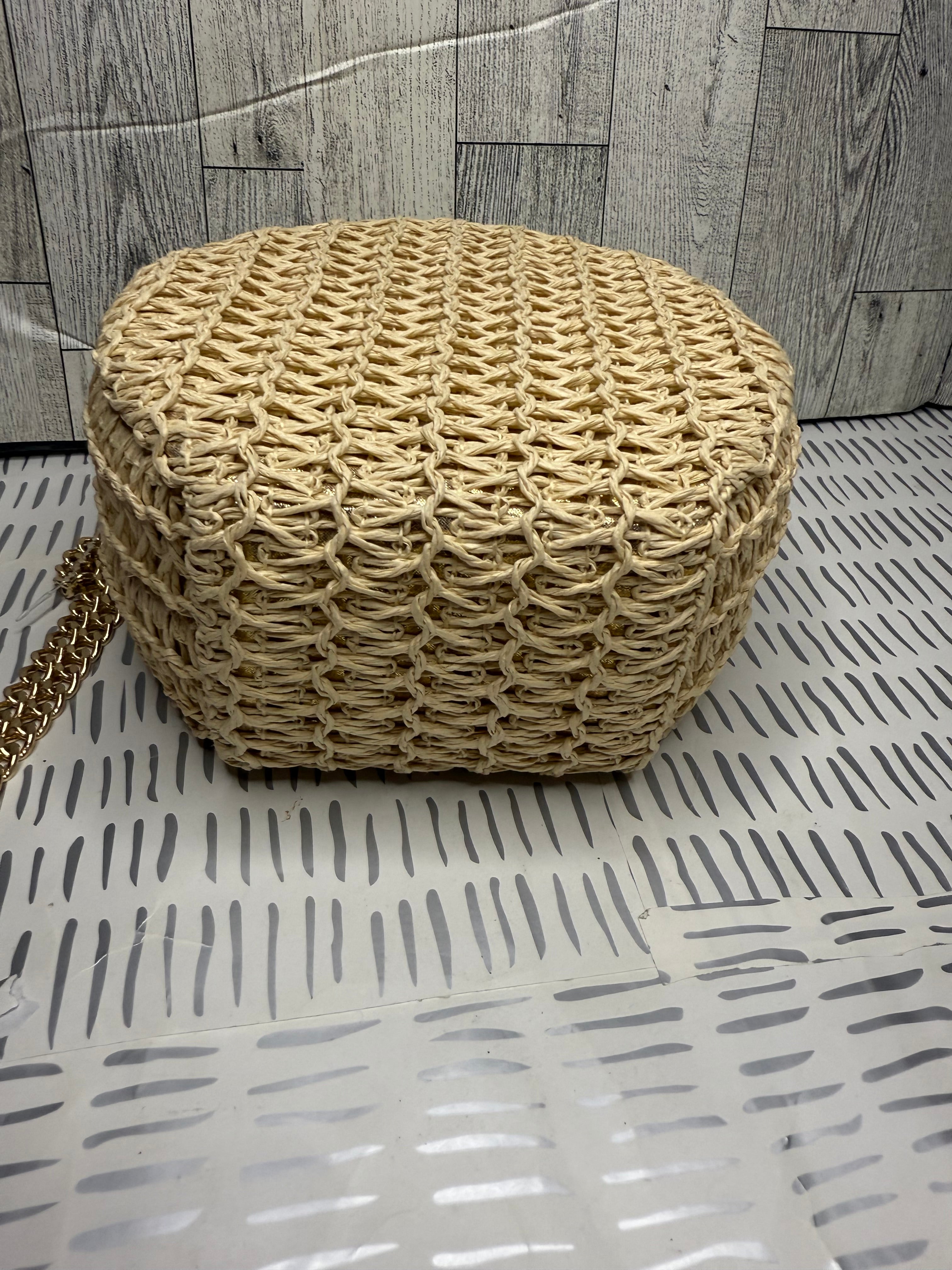 Woven crossbody bag
