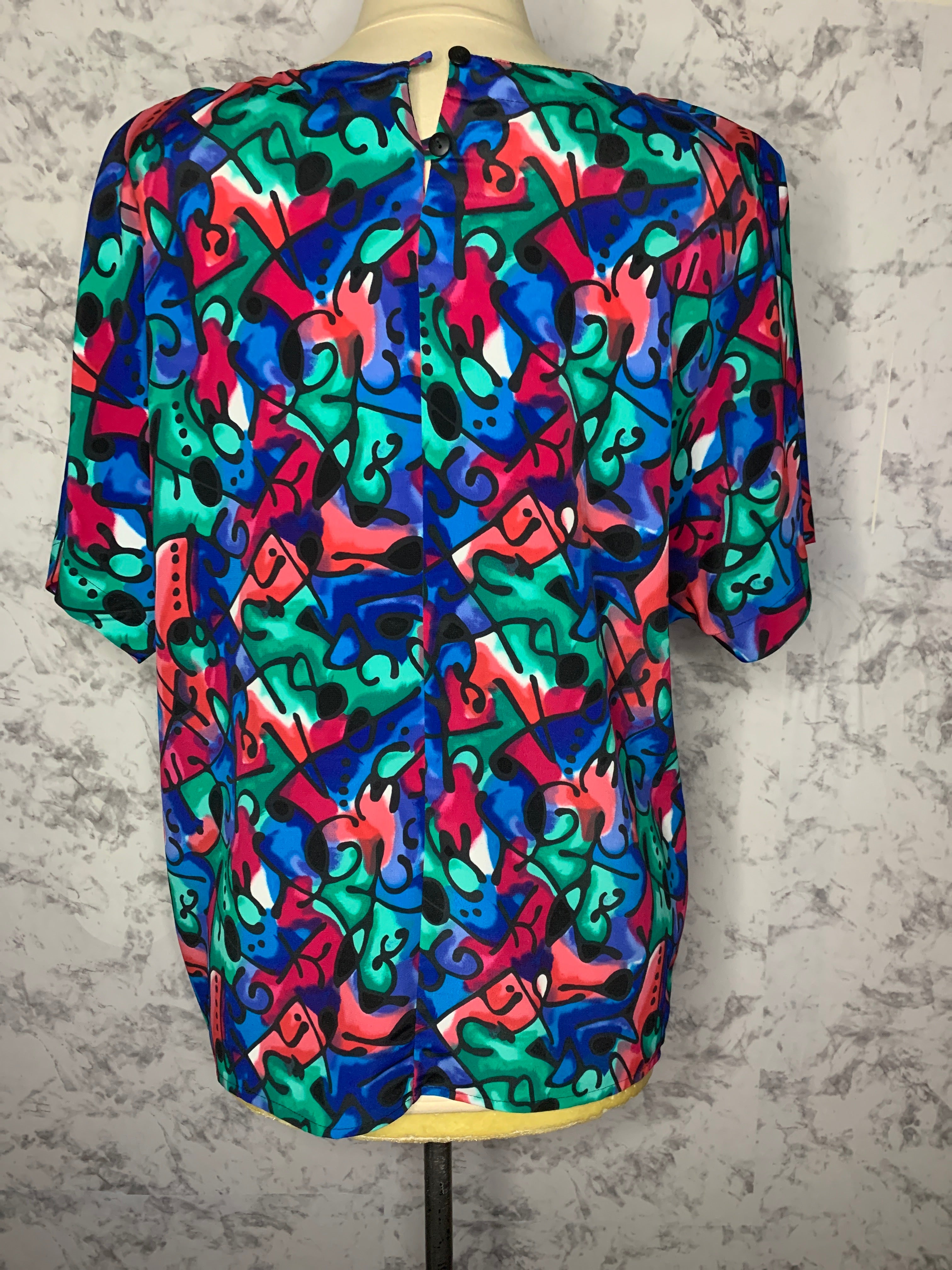Vintage colorful blouse