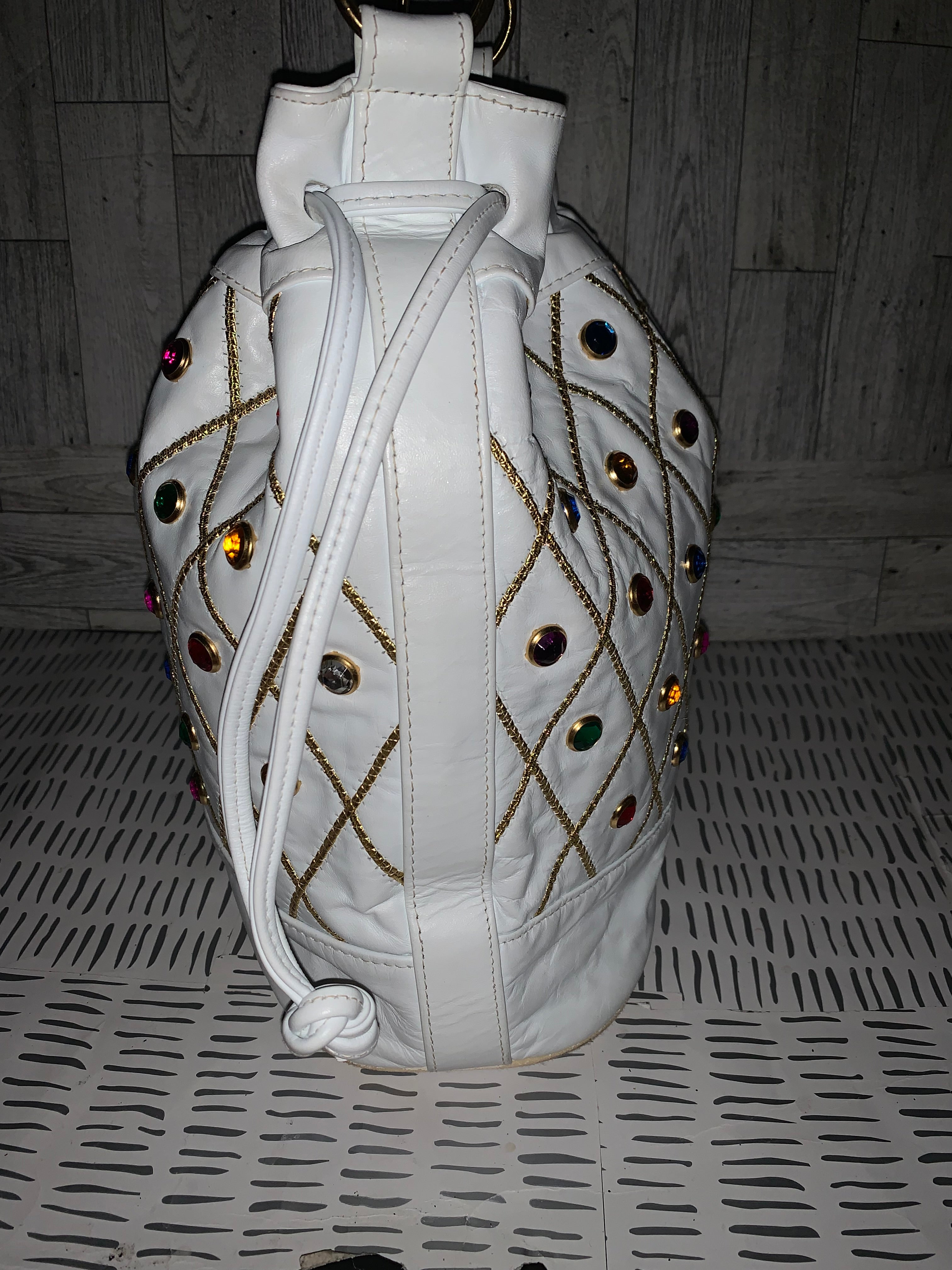 Vintage Gem bucket bag