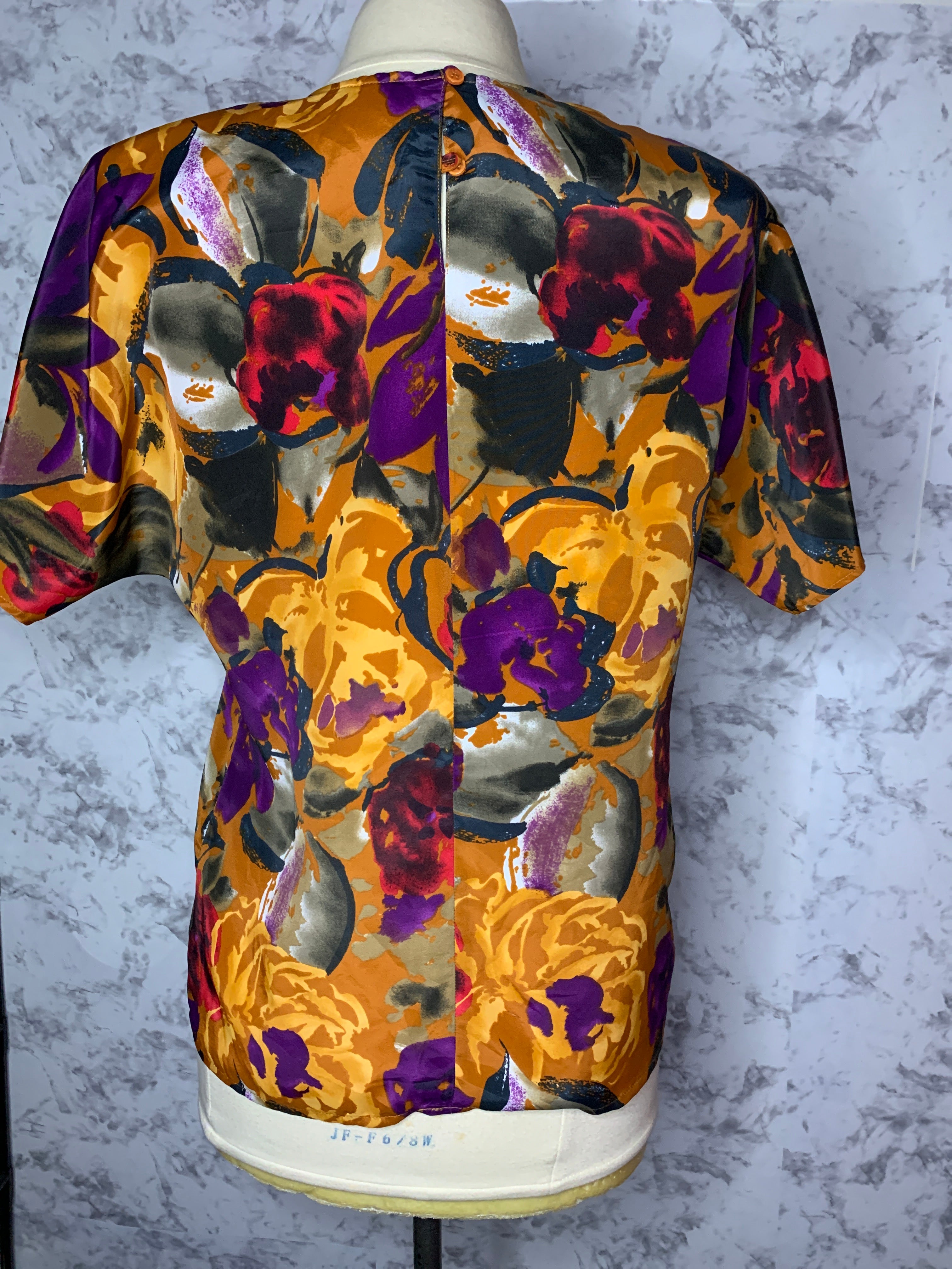 Vintage floral blouse