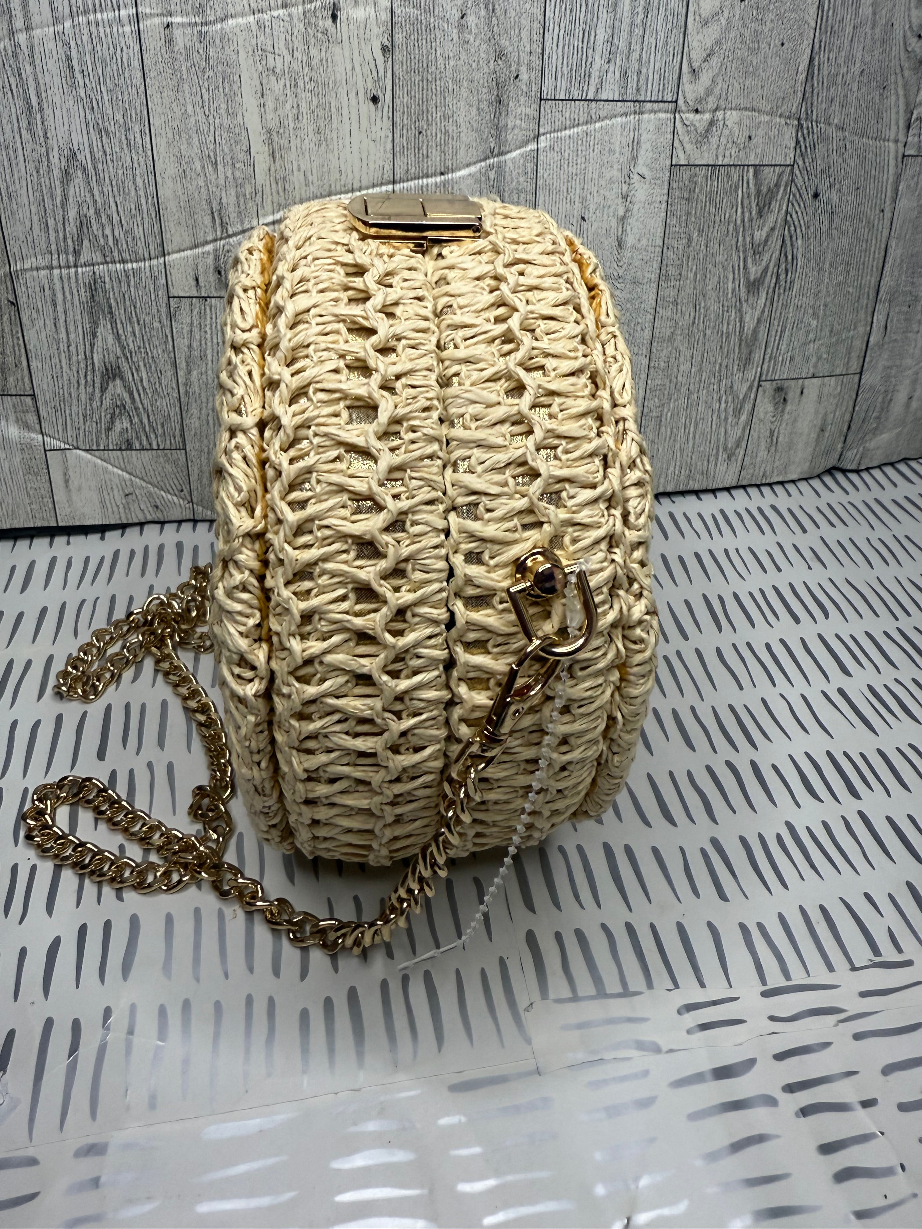 Woven crossbody bag