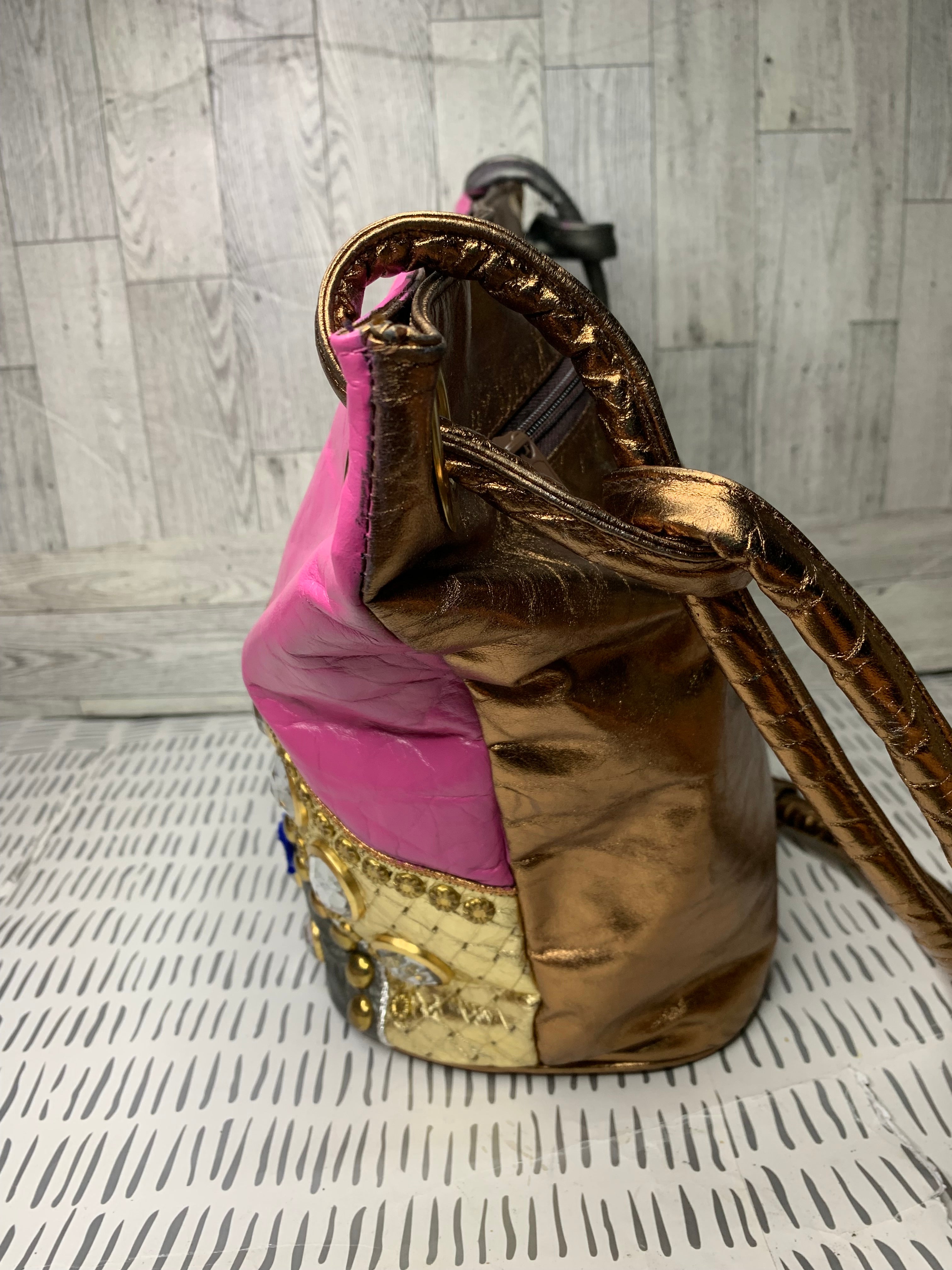Vintage Tiffany Rose bucket bag