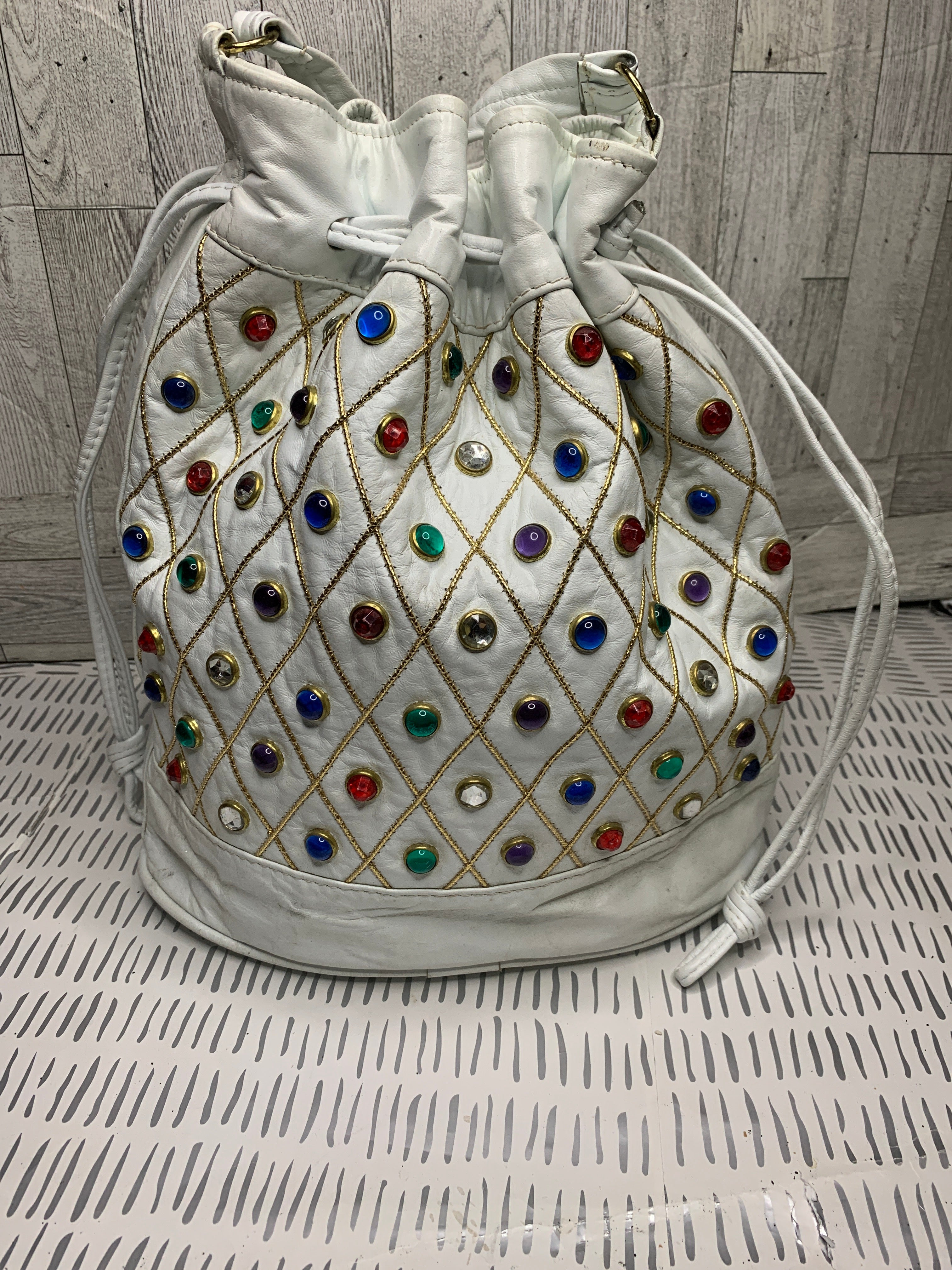 Vintage Gem bucket bag
