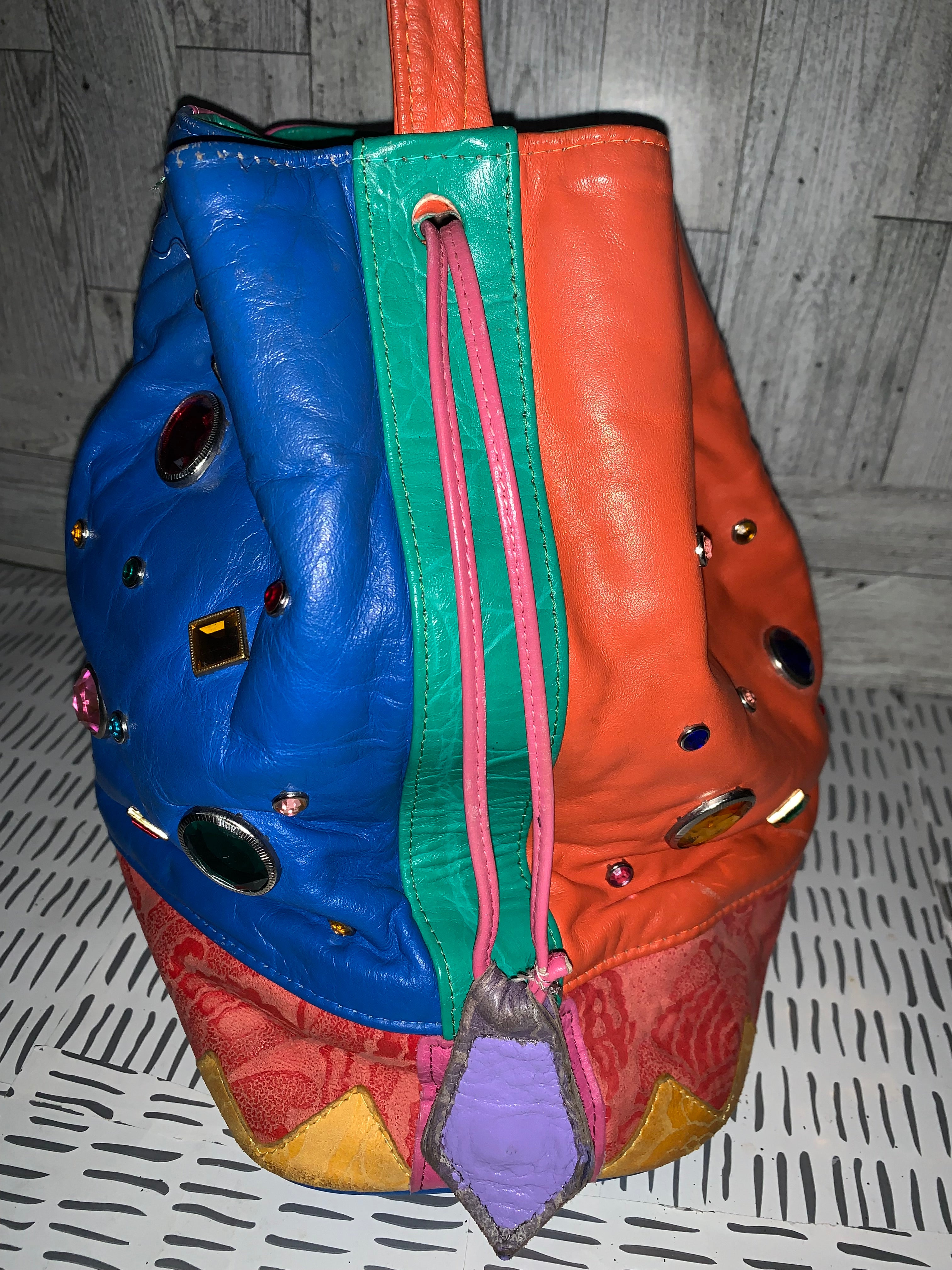 Vintage Gem bucket bag