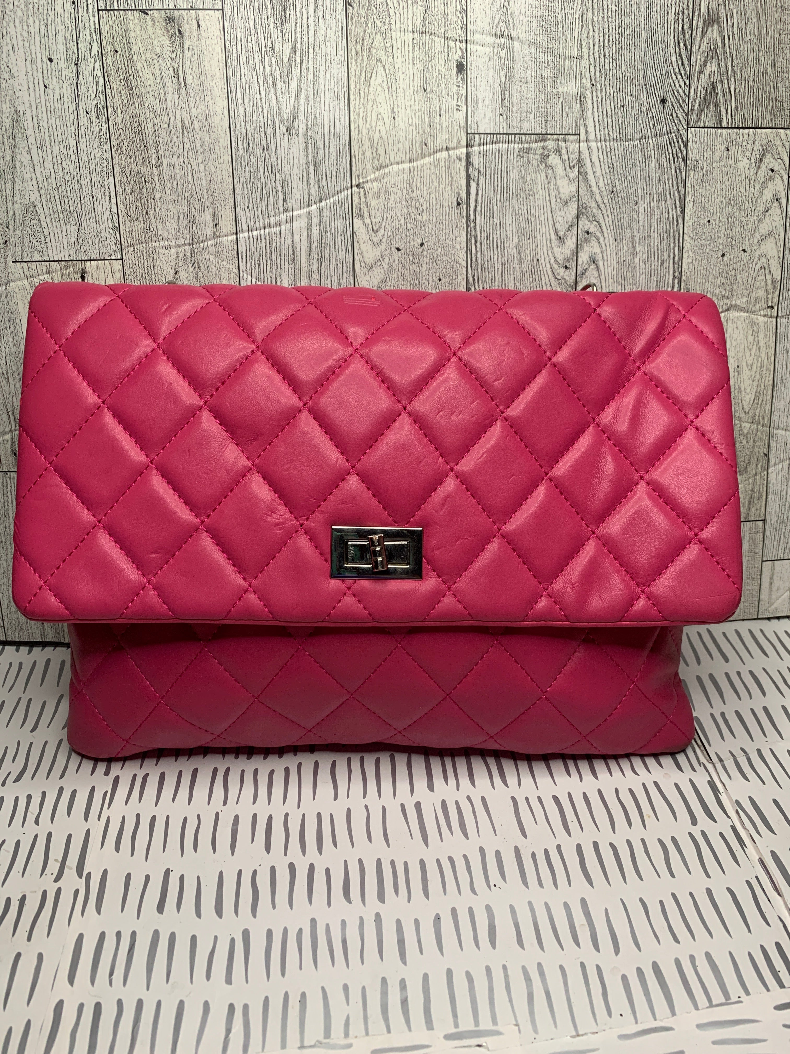 Pink Quilted bag