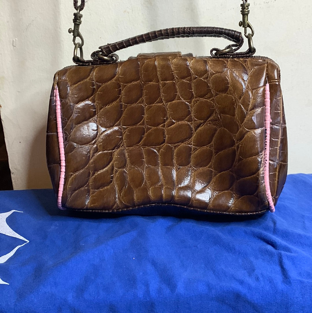 Brown hues crossbody bag