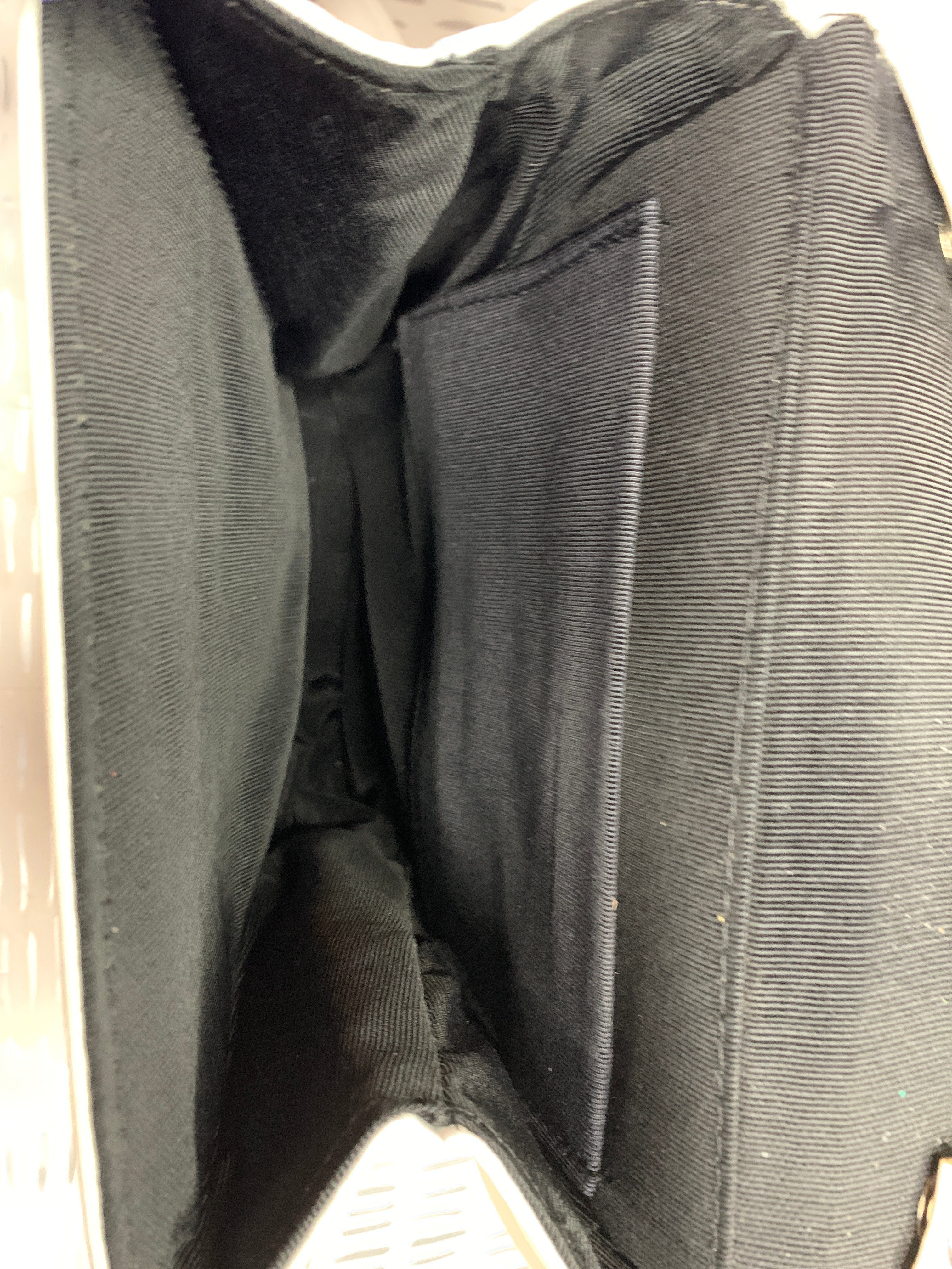 Blk /White crossbody bag