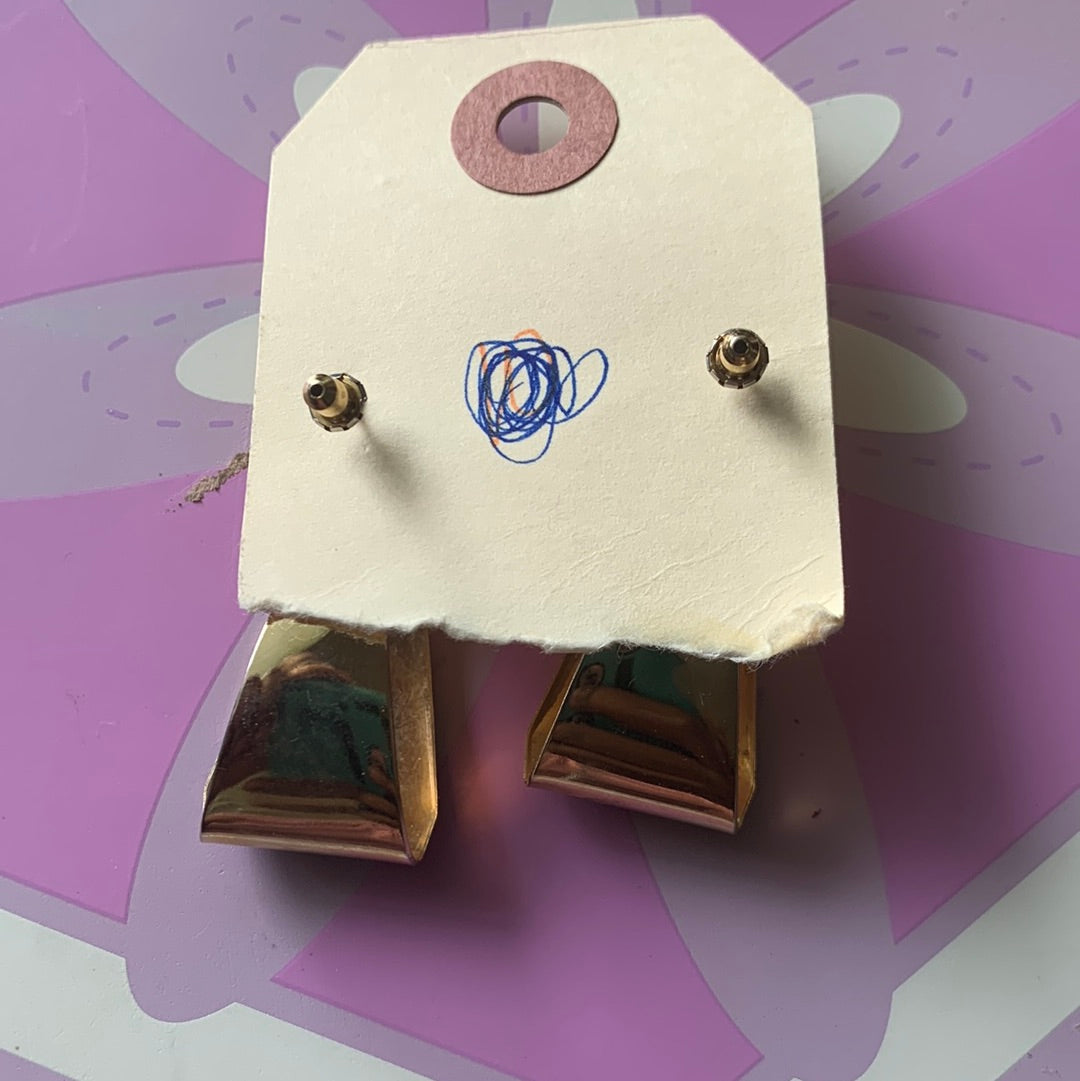 Pastel pierced earrings