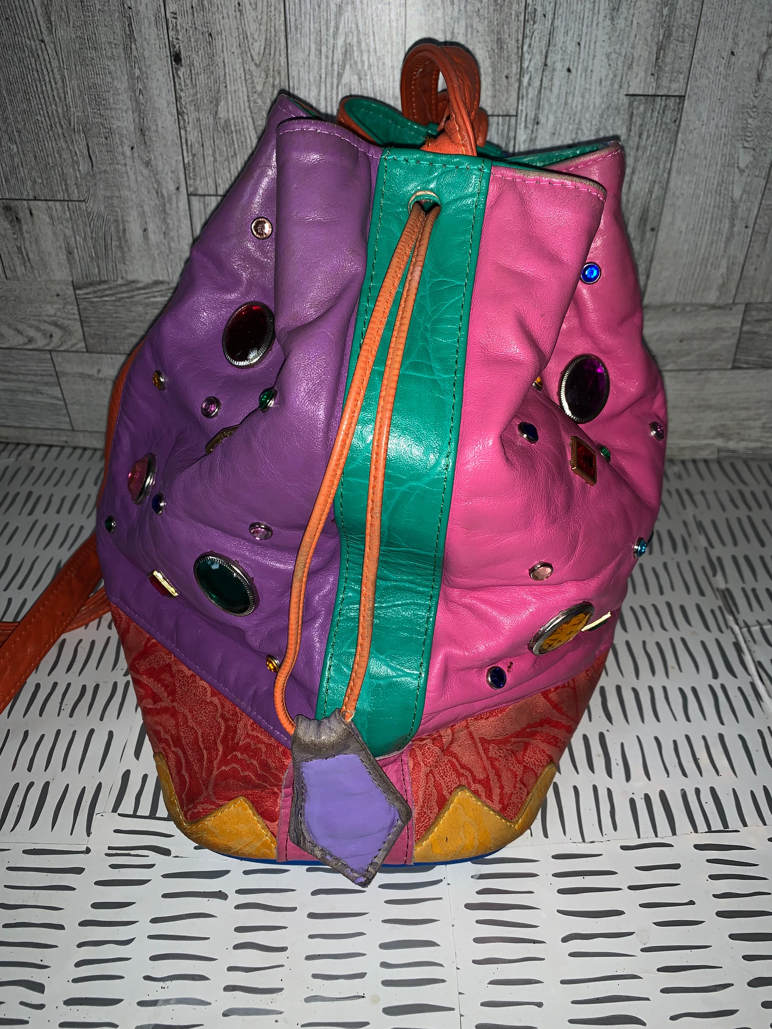 Vintage Gem bucket bag