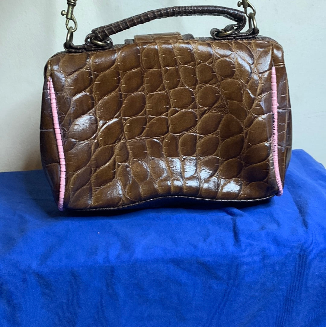 Brown hues crossbody bag
