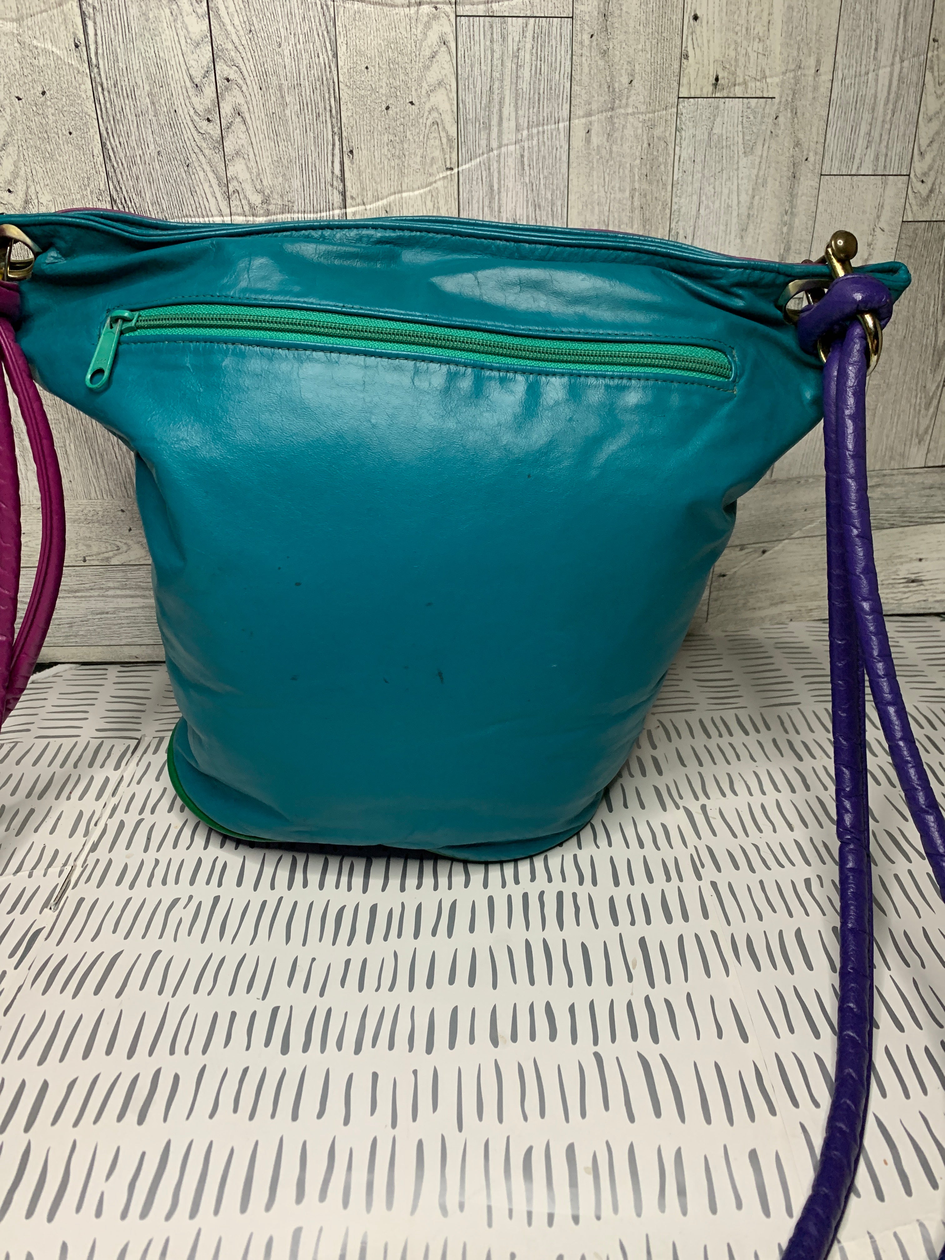 Vintage Gem multicolored bucket bag