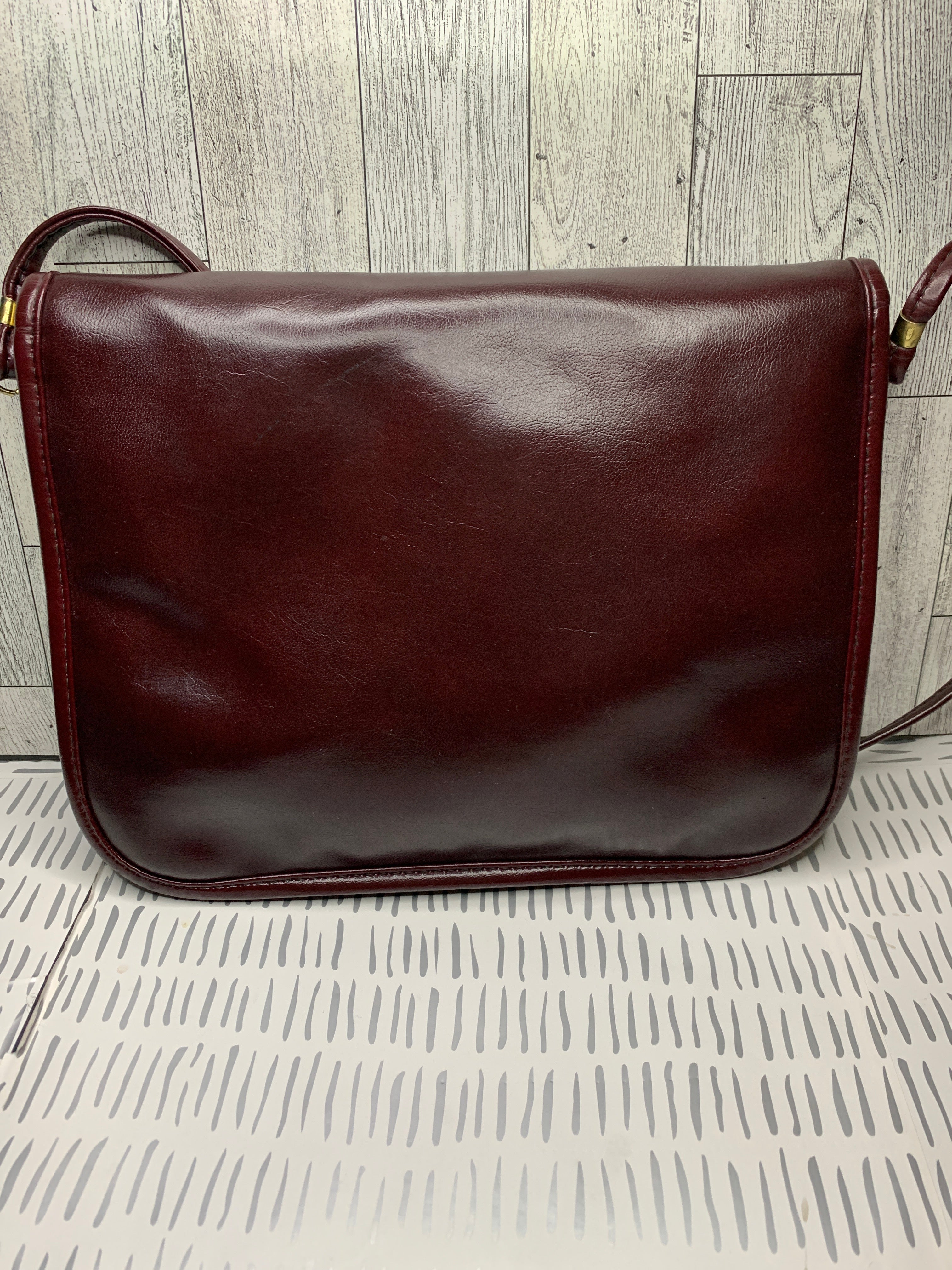 Burgundy  purse/clutch