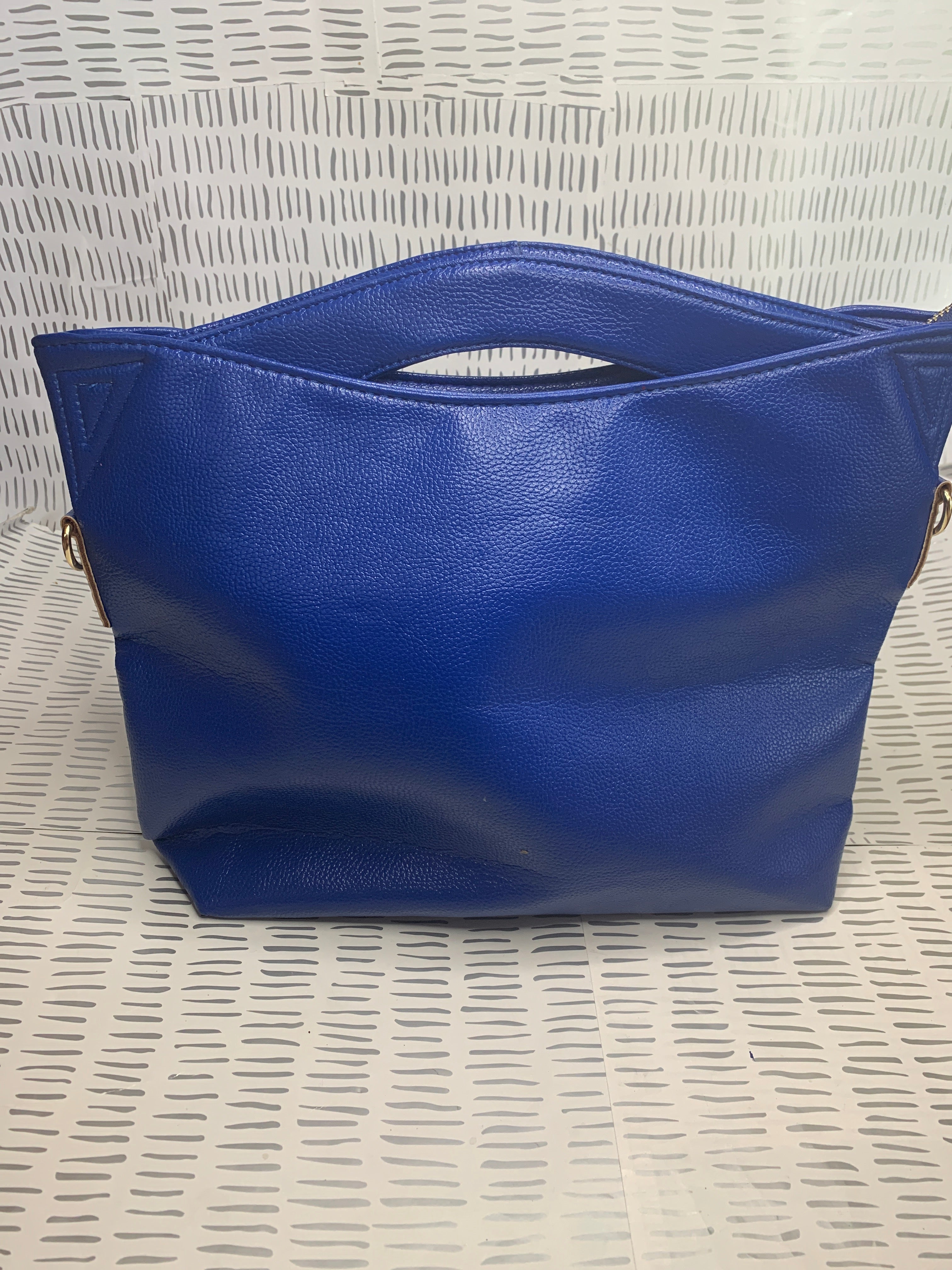 Large double top handle bag