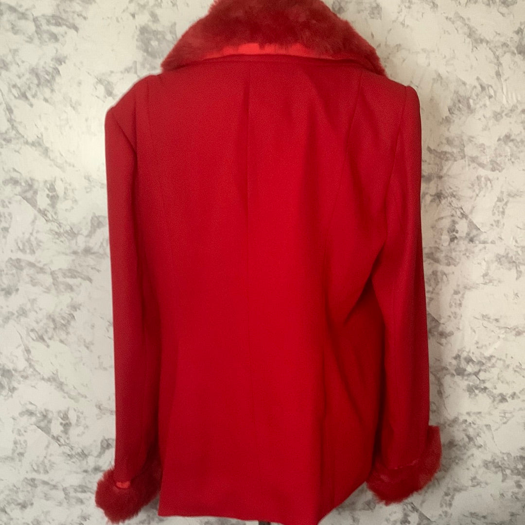 ST Anthony fur blazer