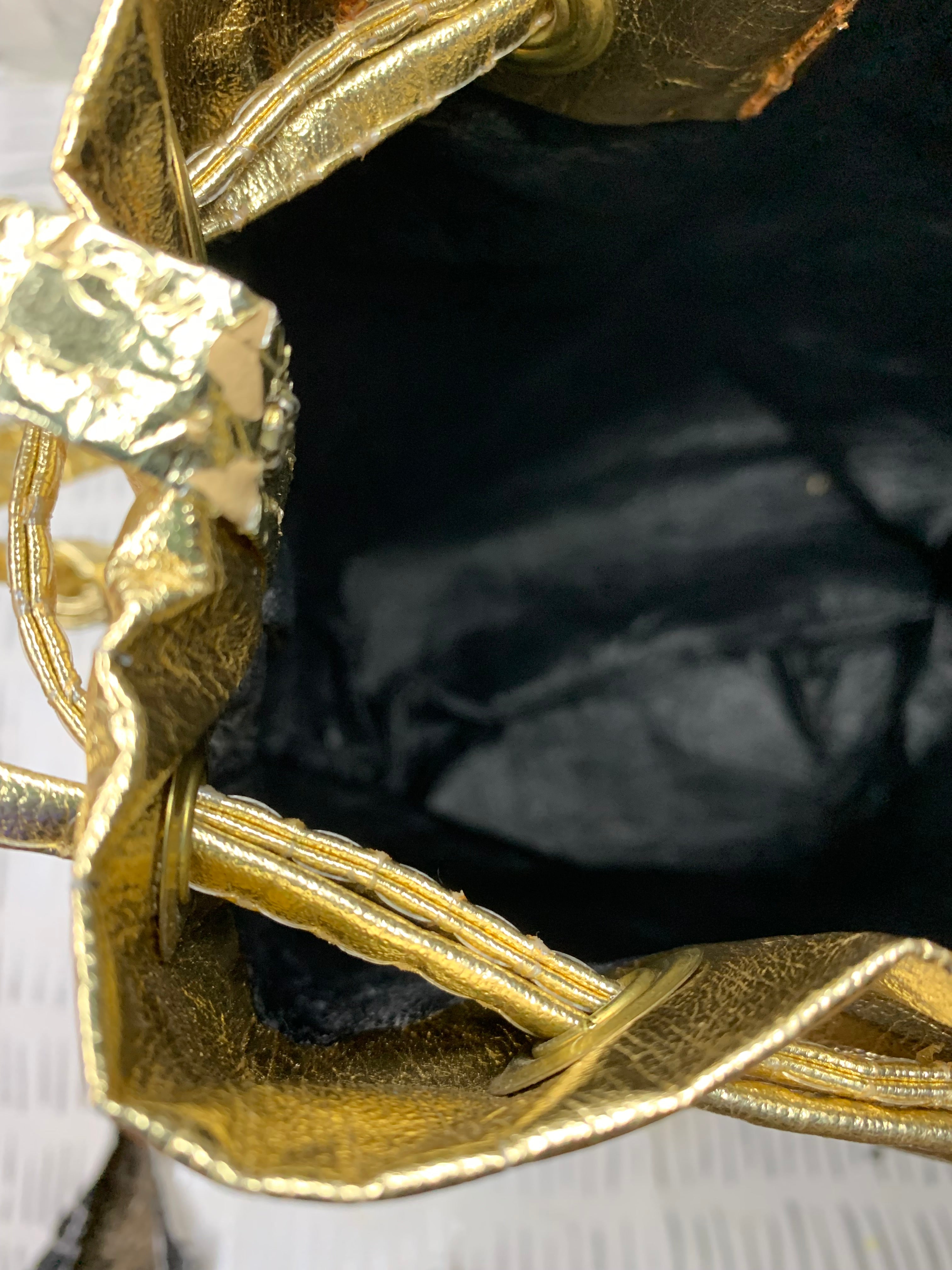 Vintage Bikal gem bucket bag