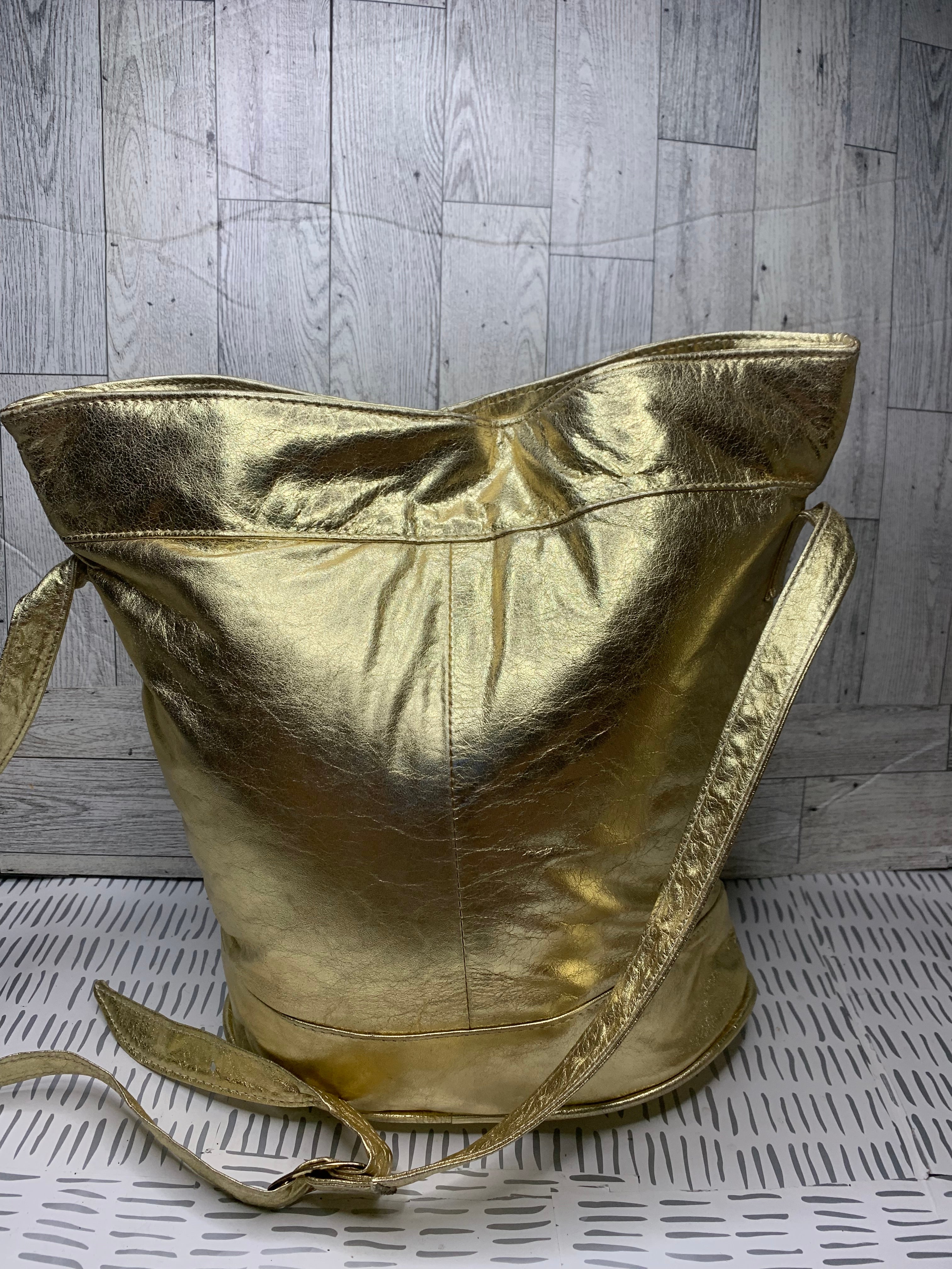 Vintage Gold Gem Bag