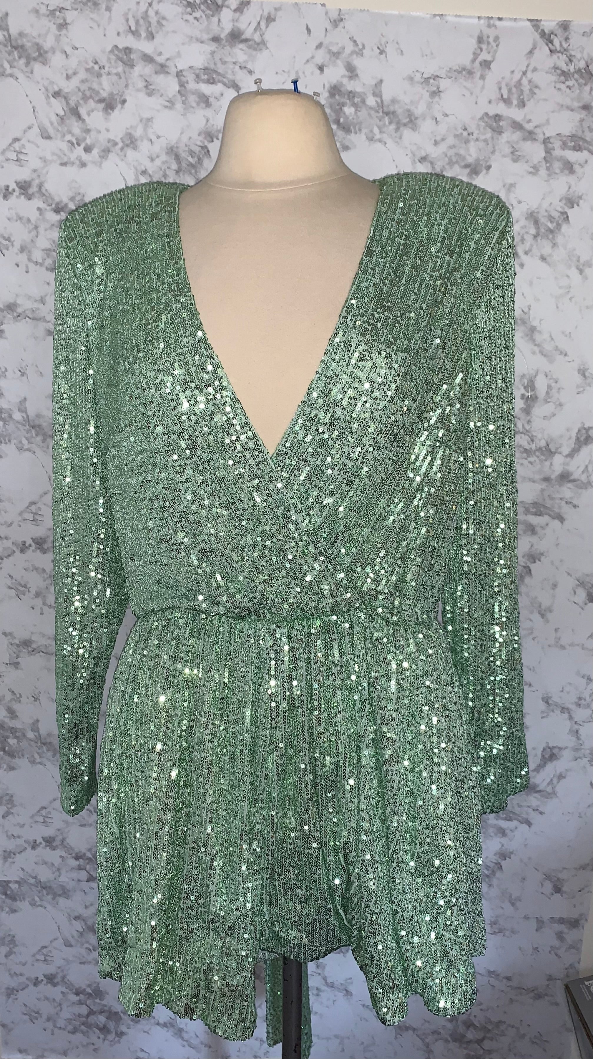 Sequin Romper