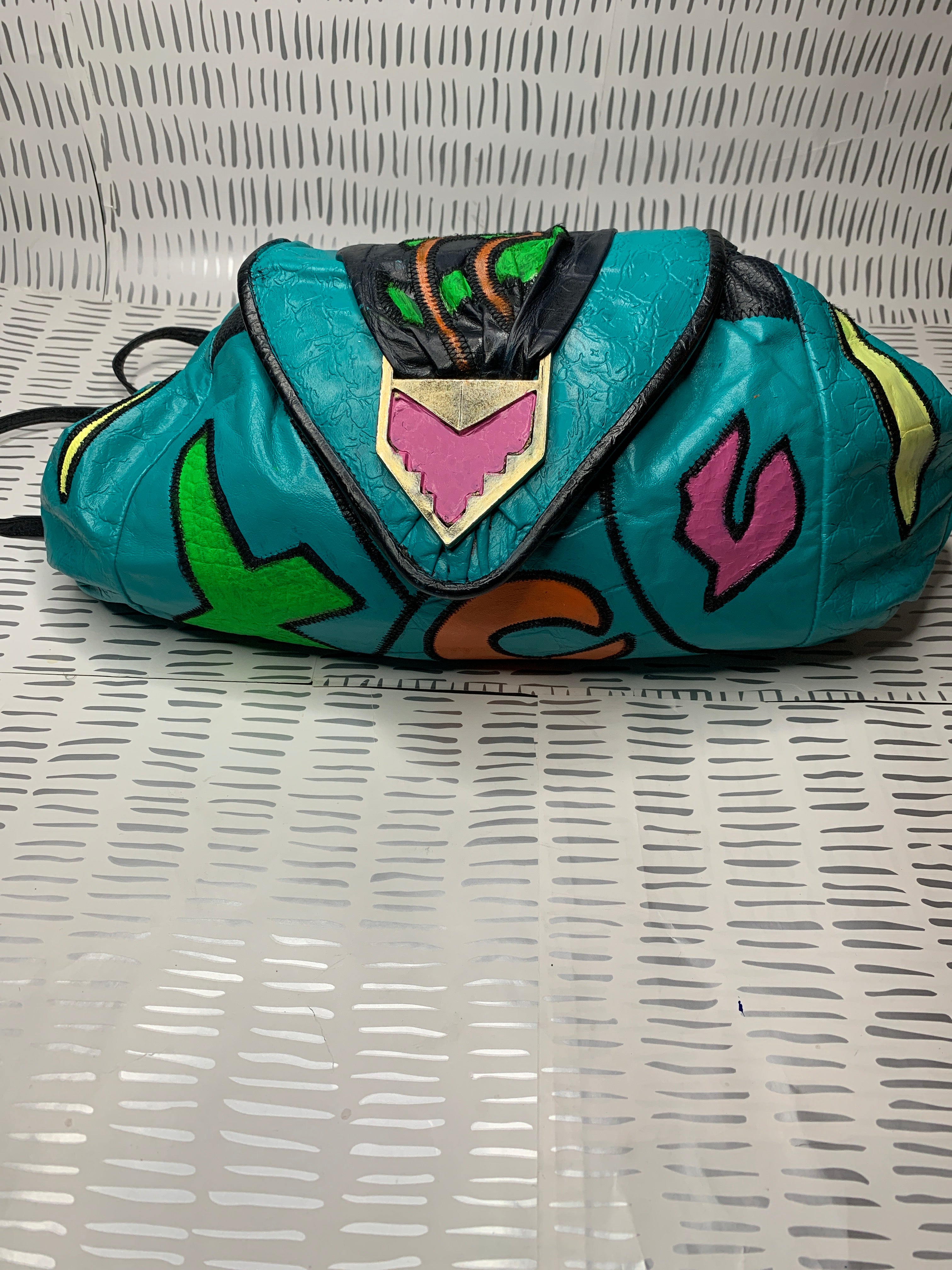 Vintage leather Fifth Ave bag