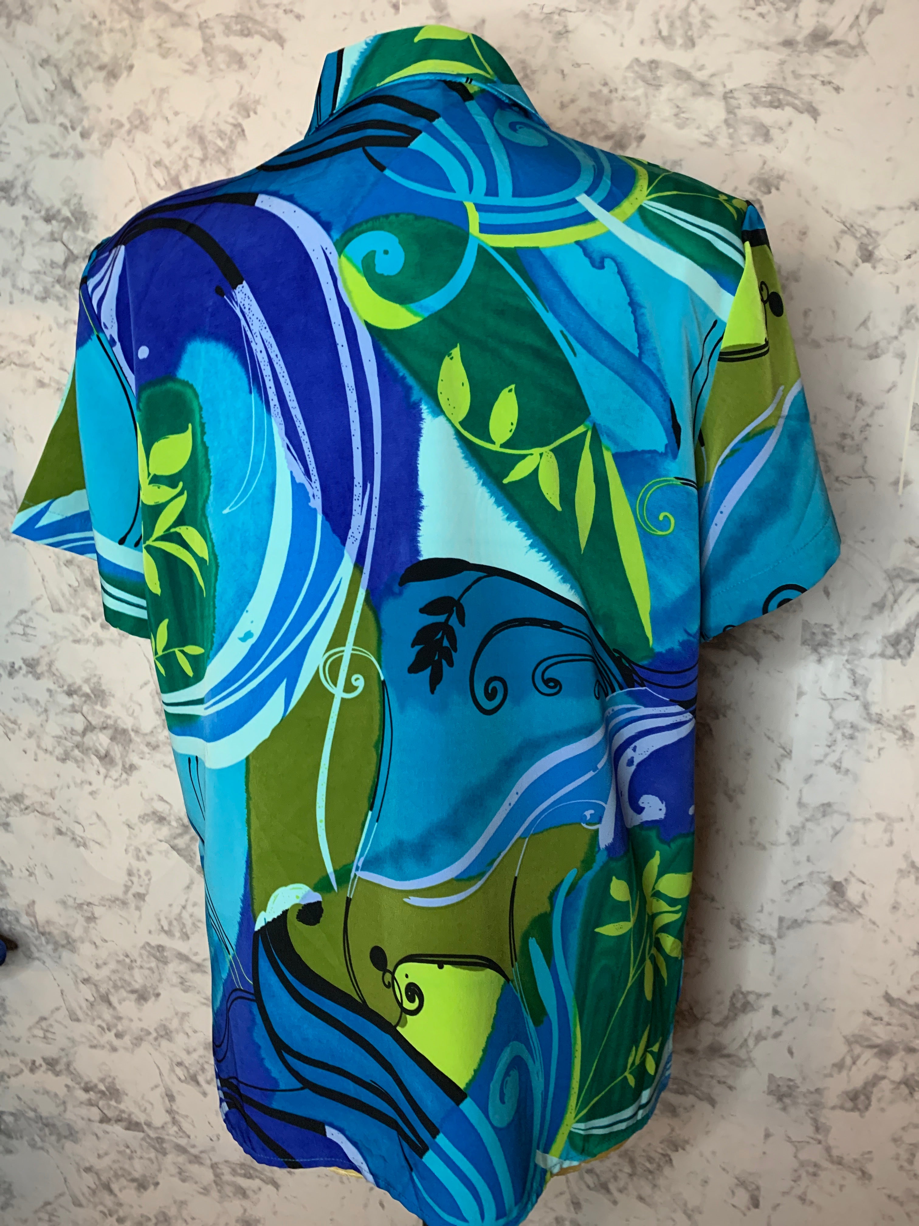 Vintage colorful blouse