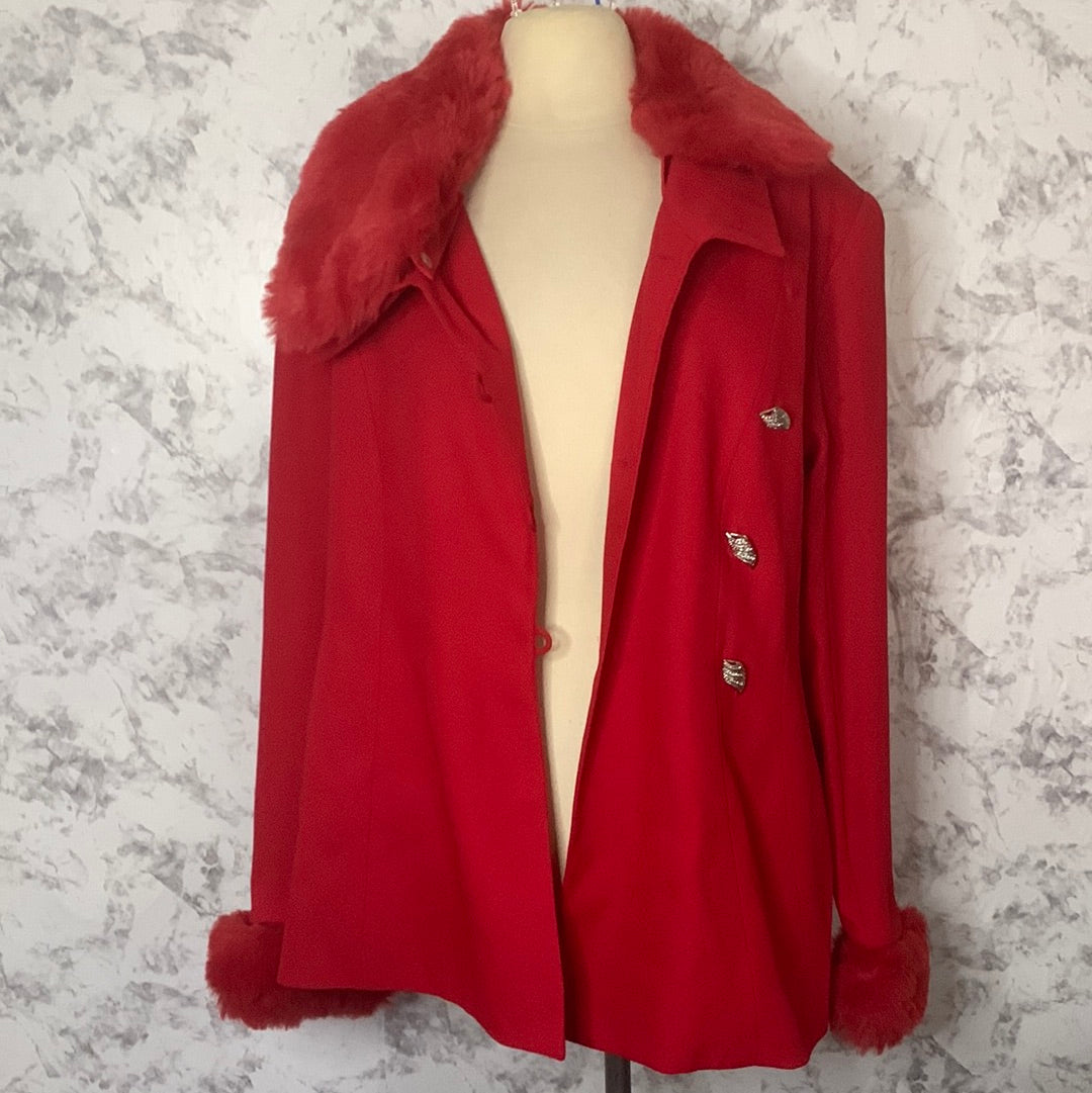 ST Anthony fur blazer