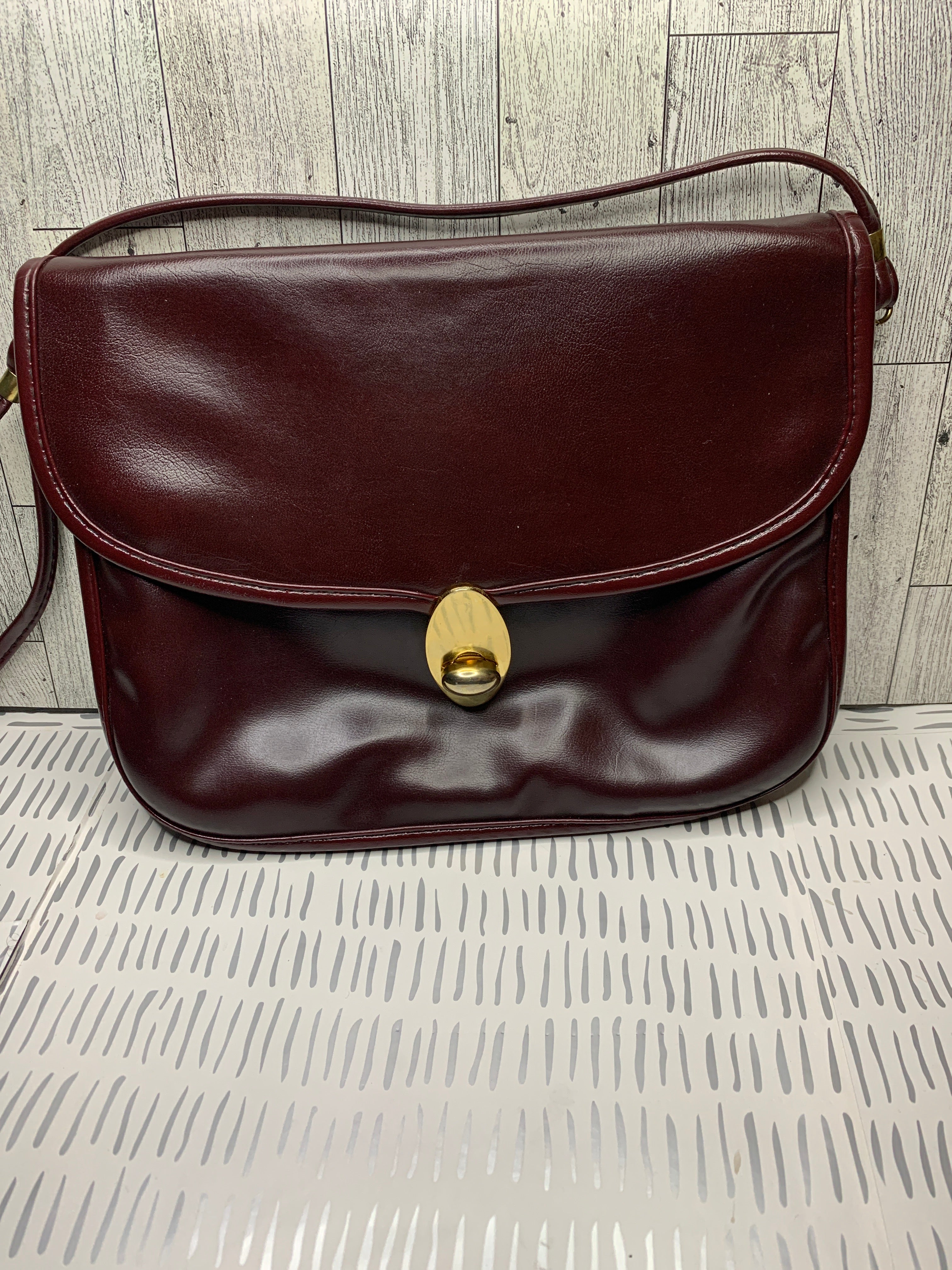 Burgundy  purse/clutch