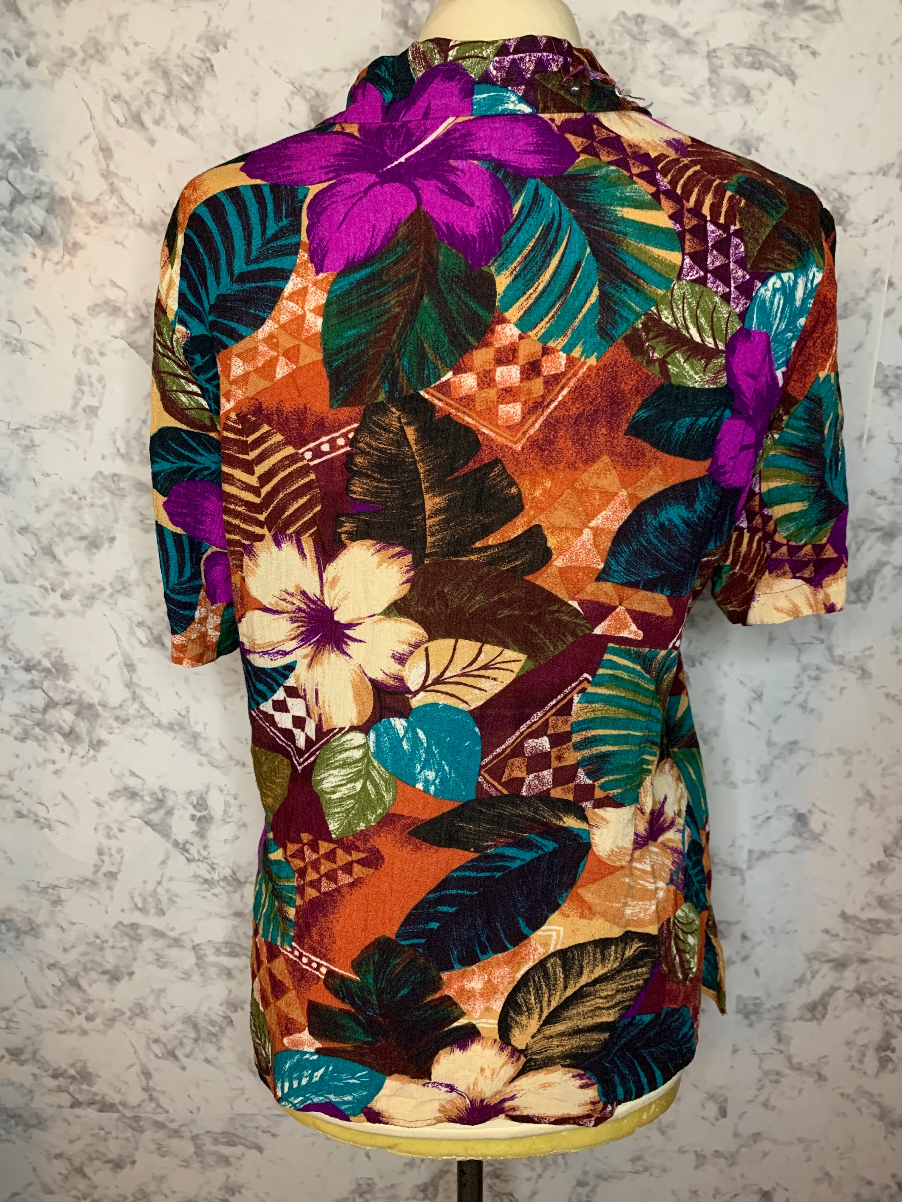 Vintage floral blouse