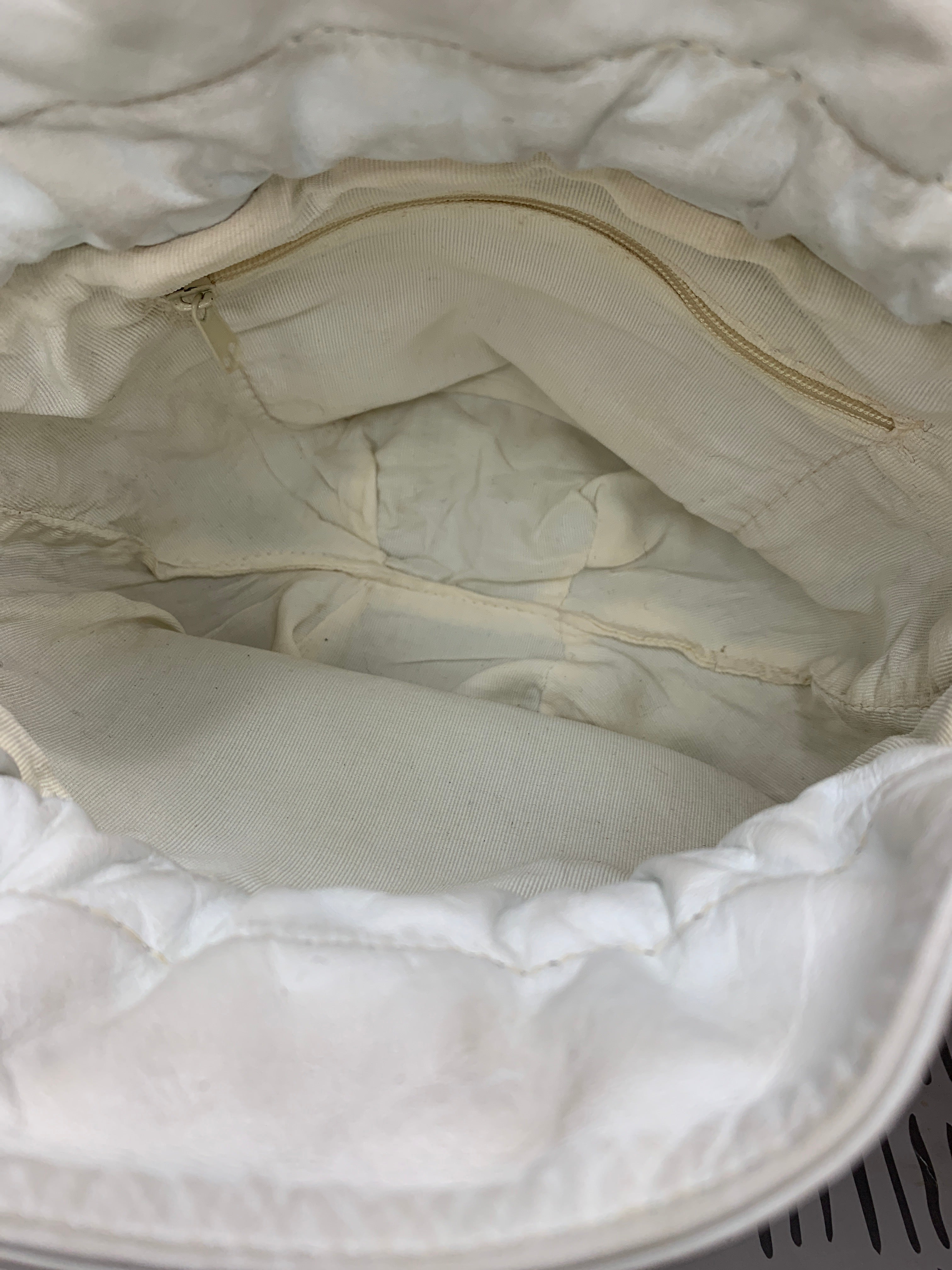 Gemmed out vintage bucket bag