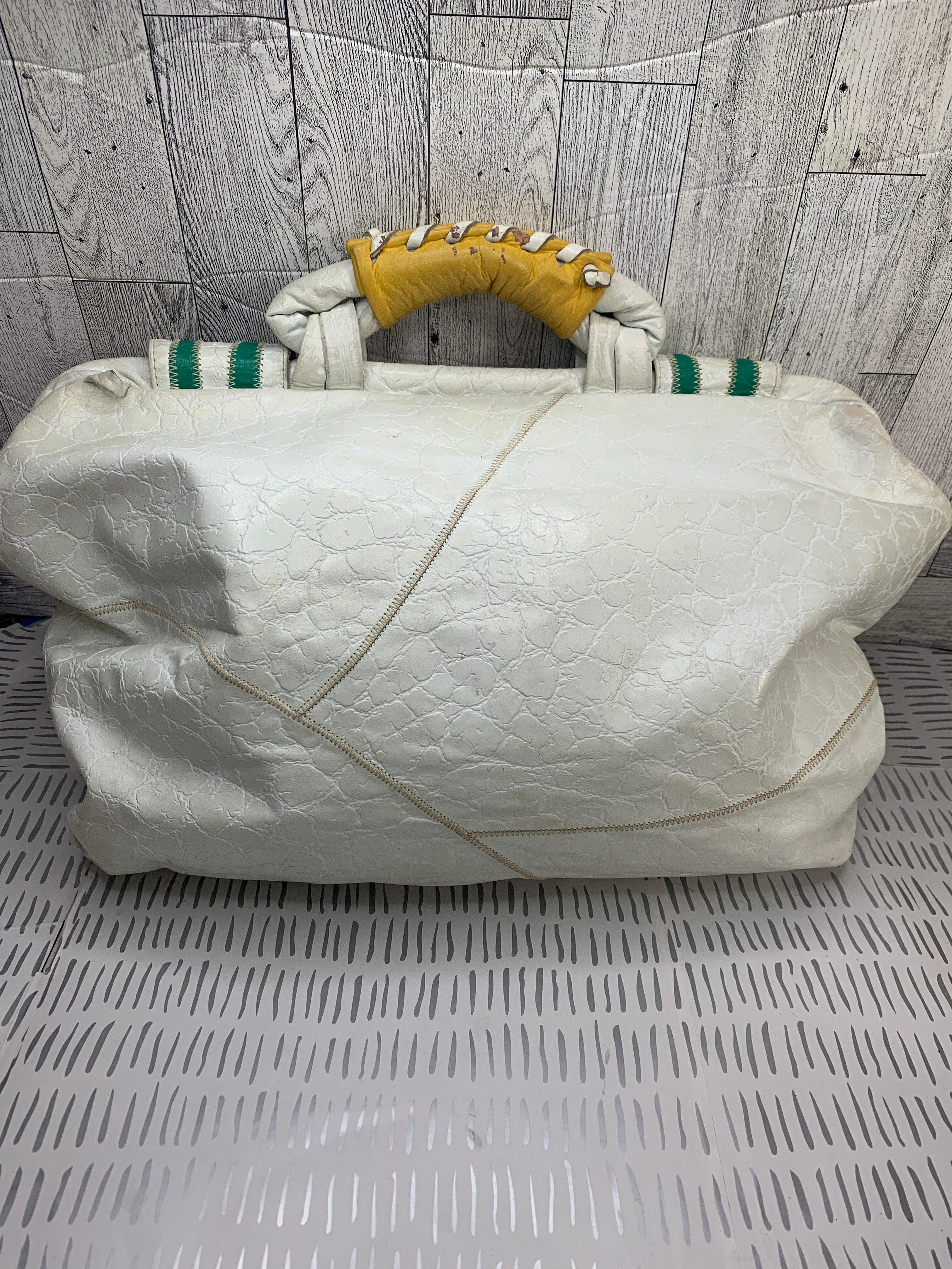 Vintage elephant patchwork bag