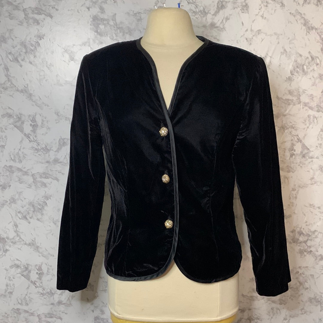 Vintage R&K Velour Blazer