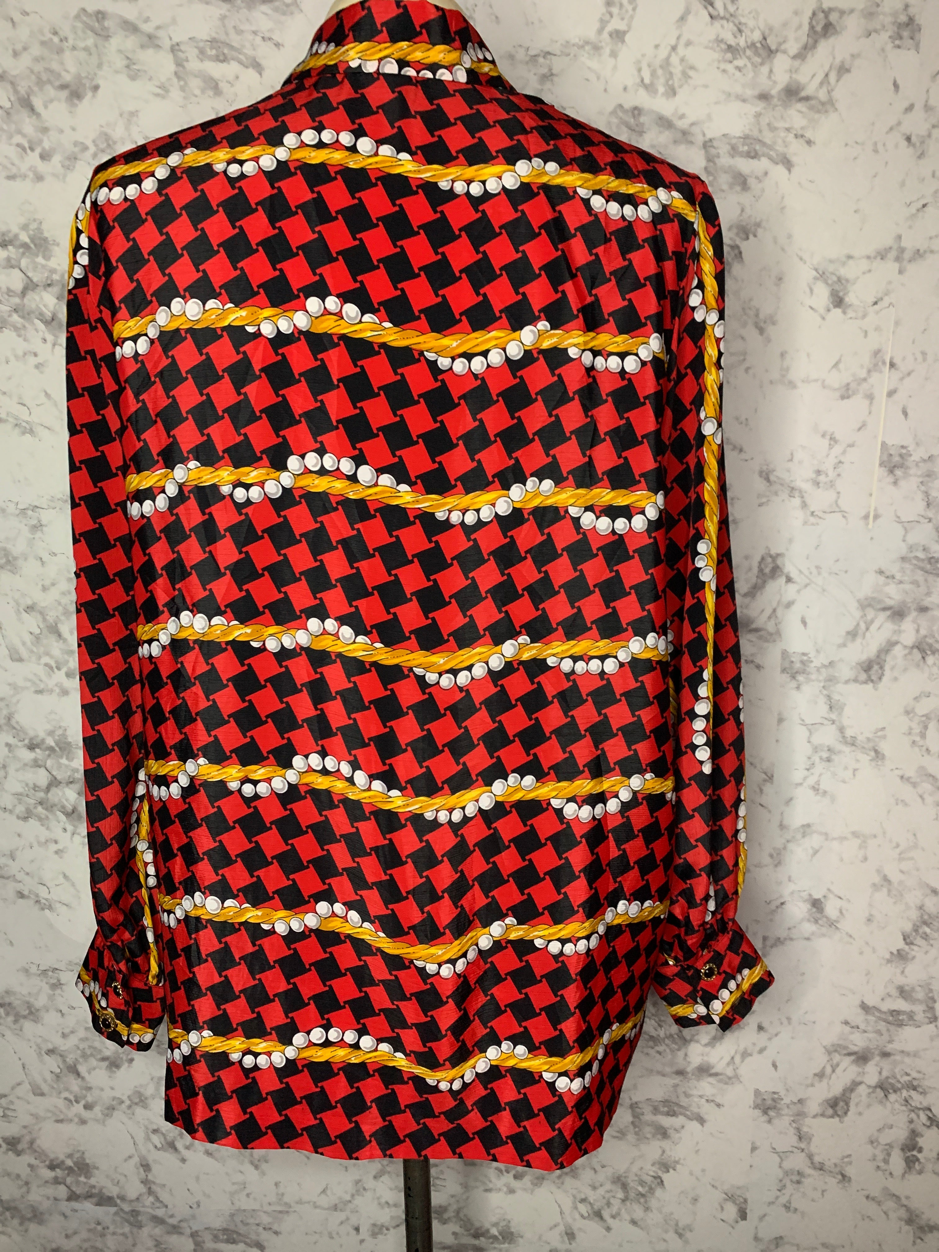 Vintage 80’s Brownstone blouse