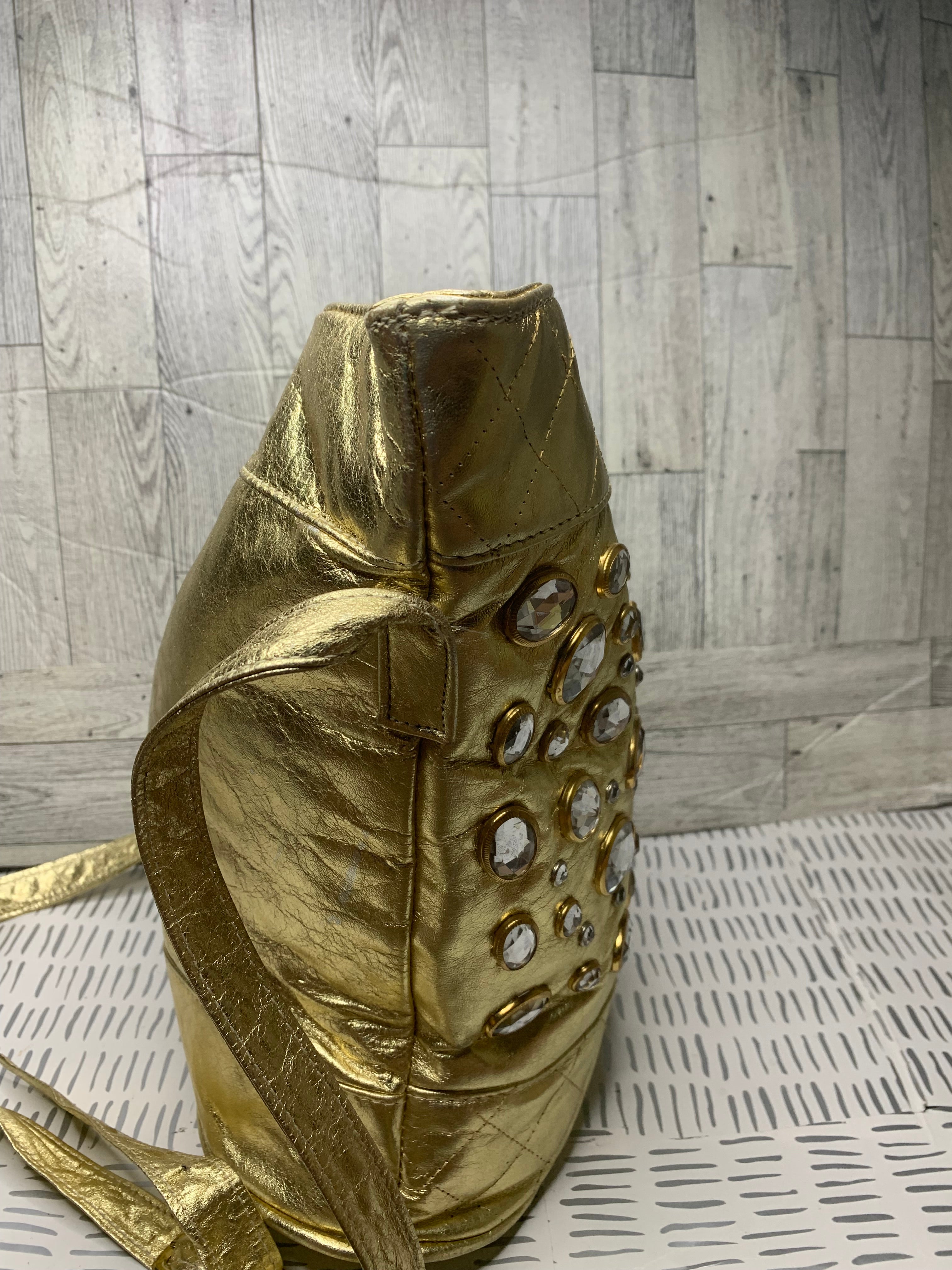 Vintage Gold Gem Bag