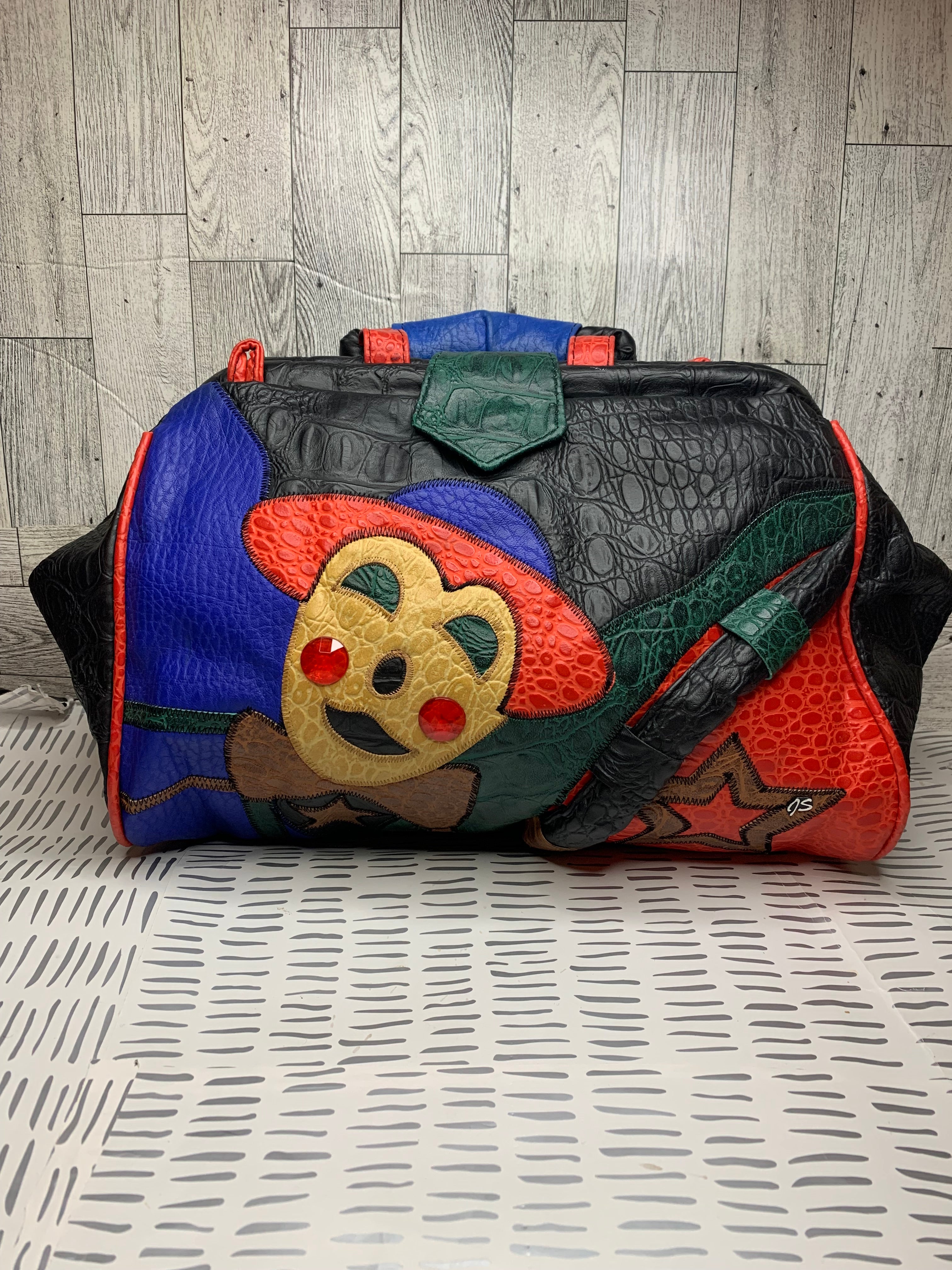 Vintage 80’s Clown bag