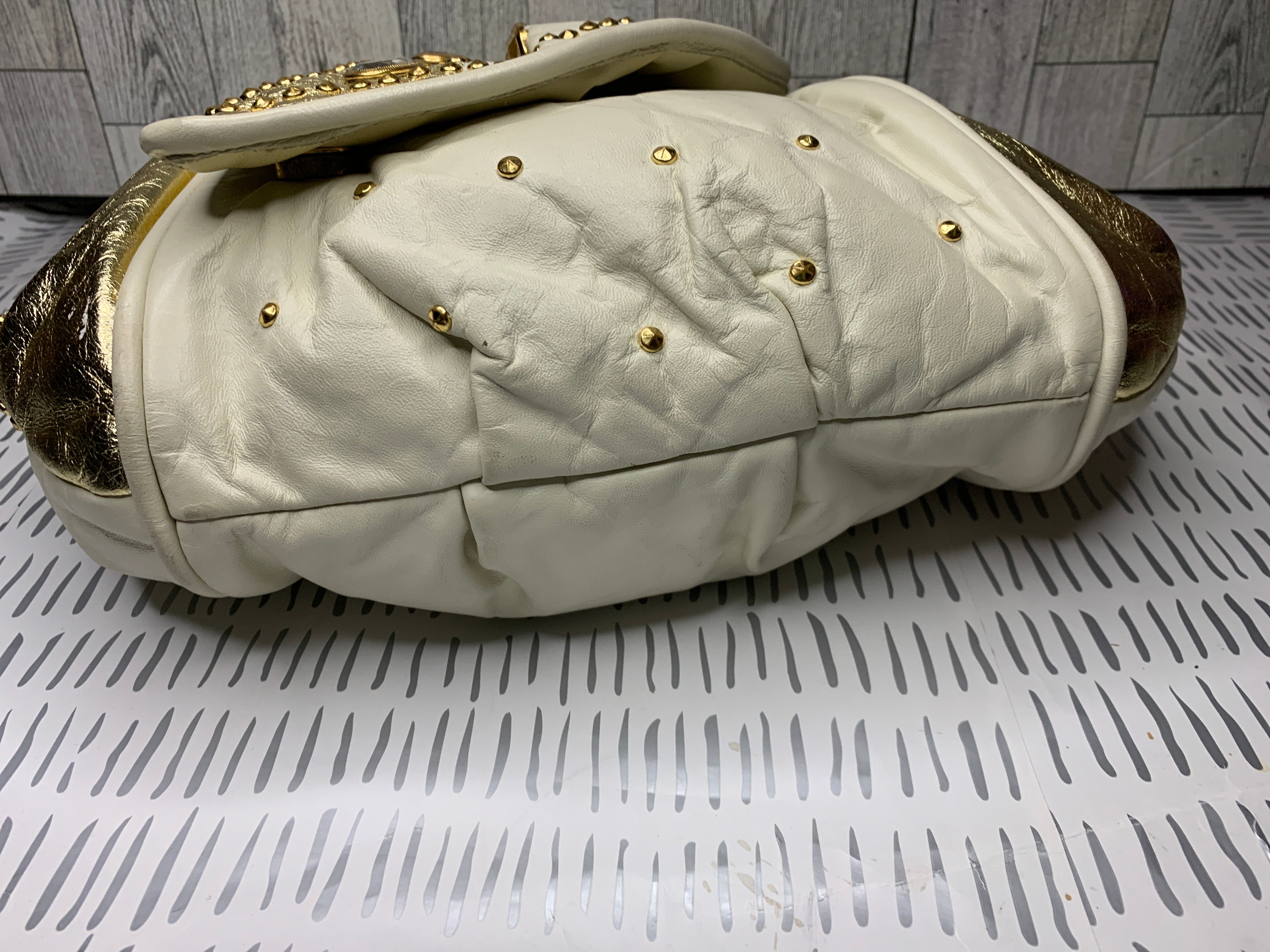 Vintage Pinky Genuine Leather Gem bag