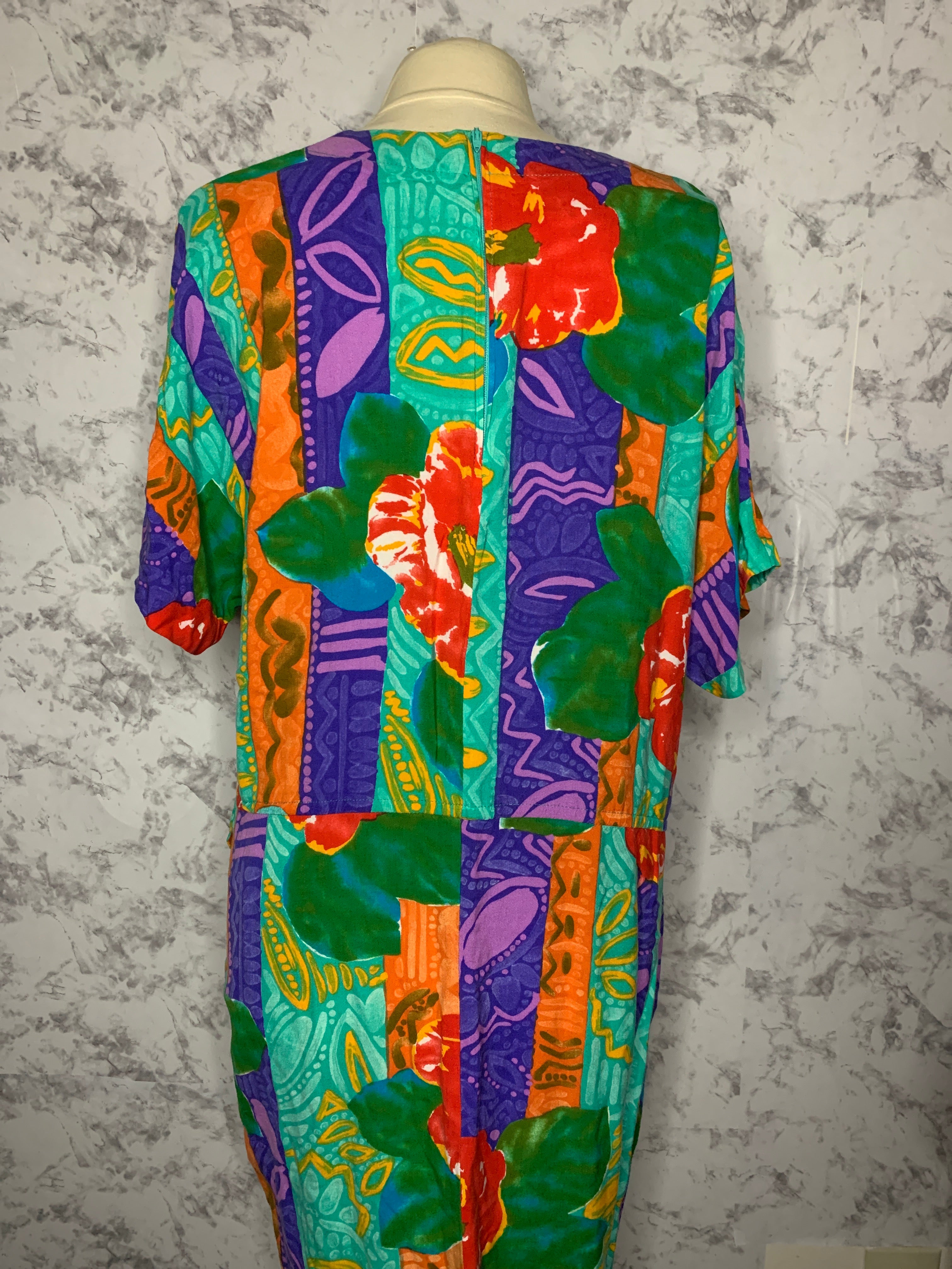 Vintage colorful dress