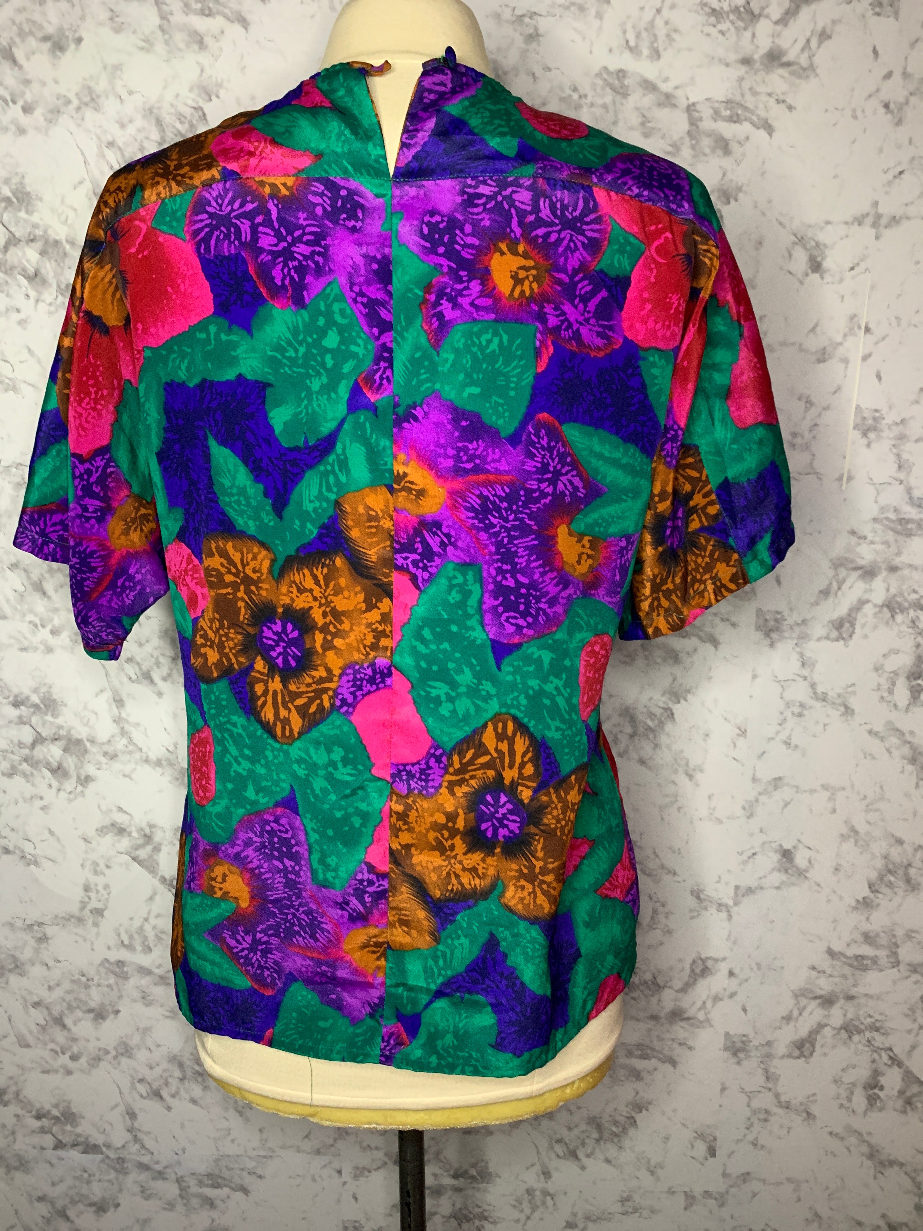 Vintage floral blouse