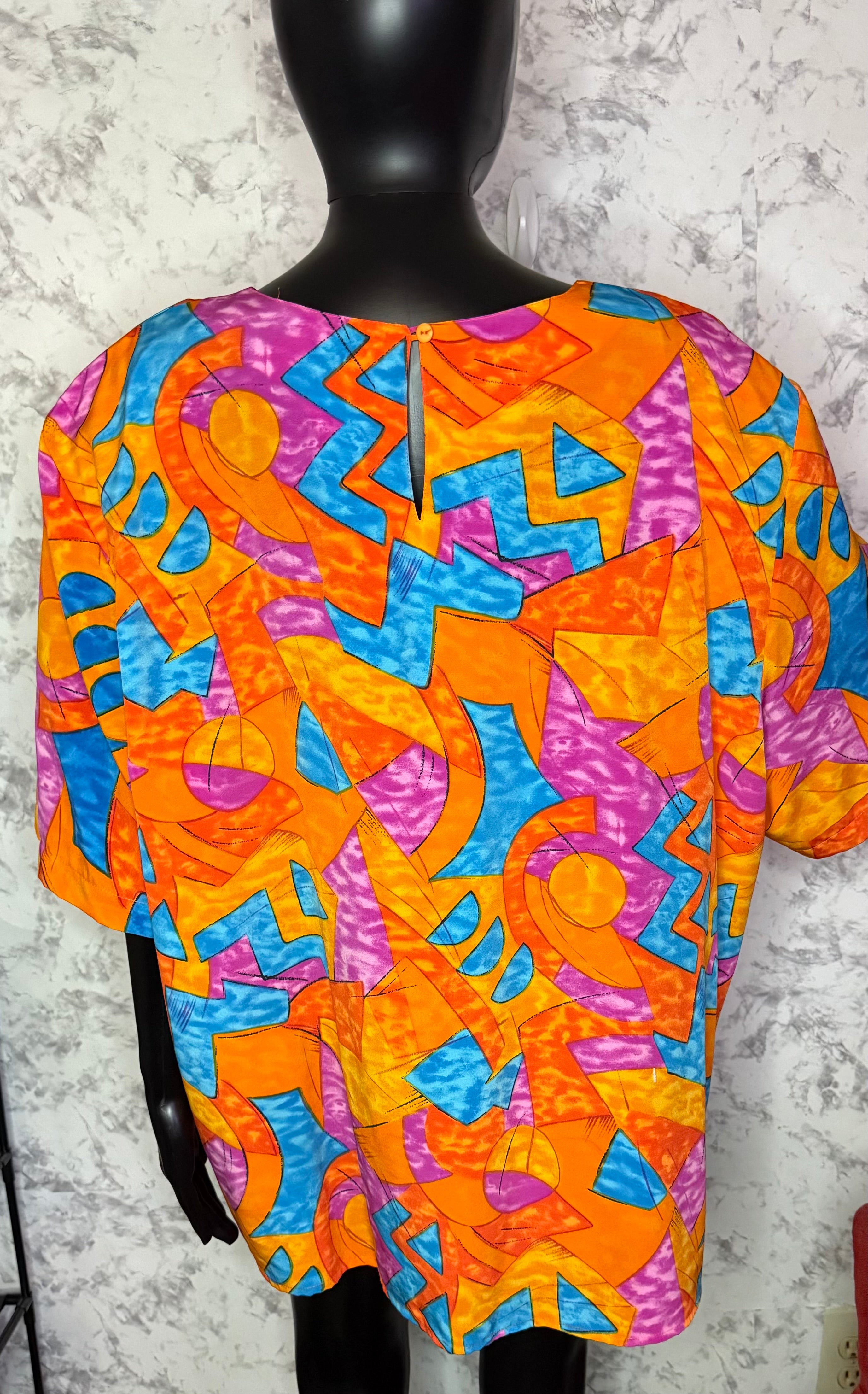 Vintage colorful blouse