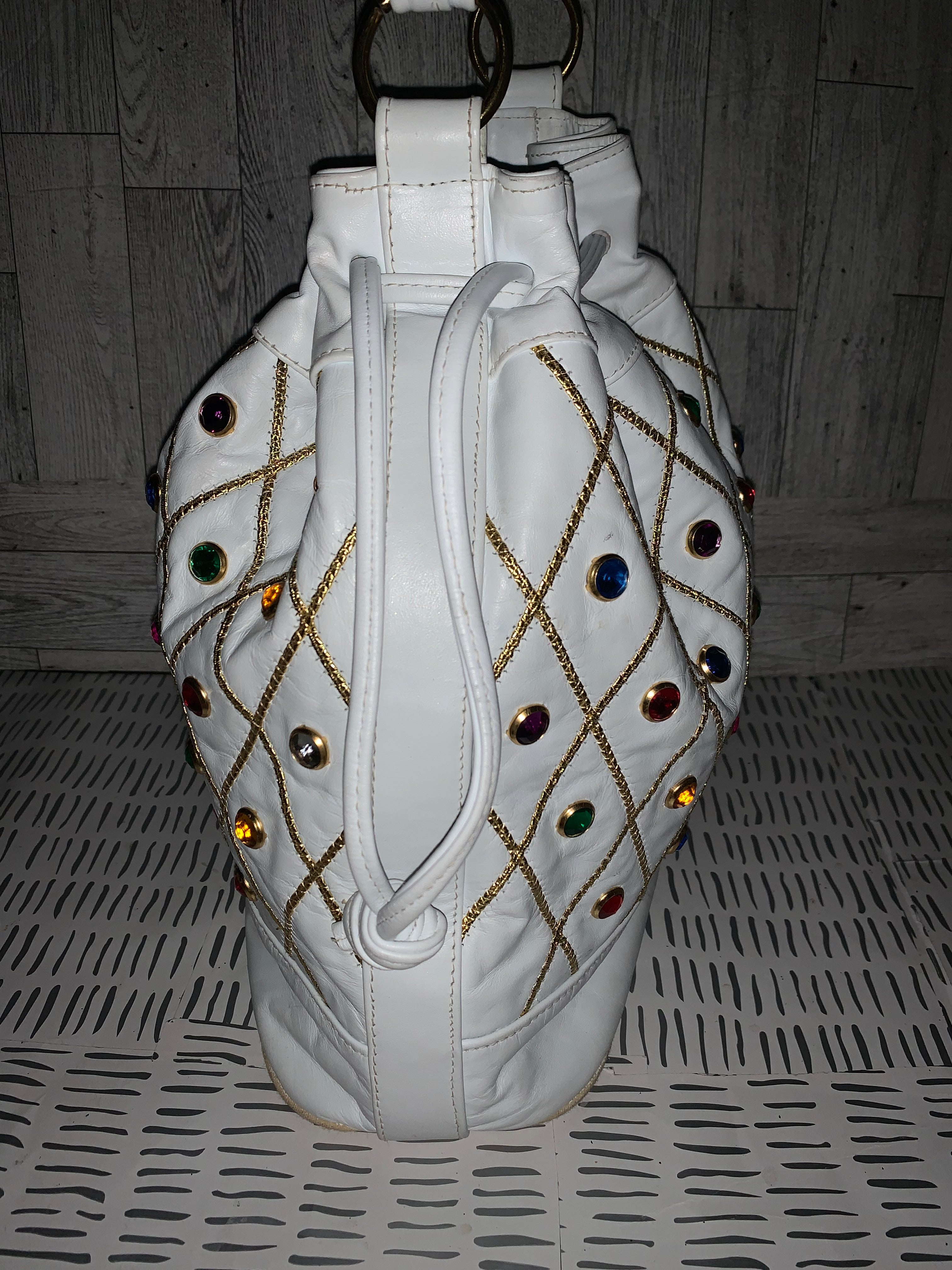 Vintage Gem bucket bag