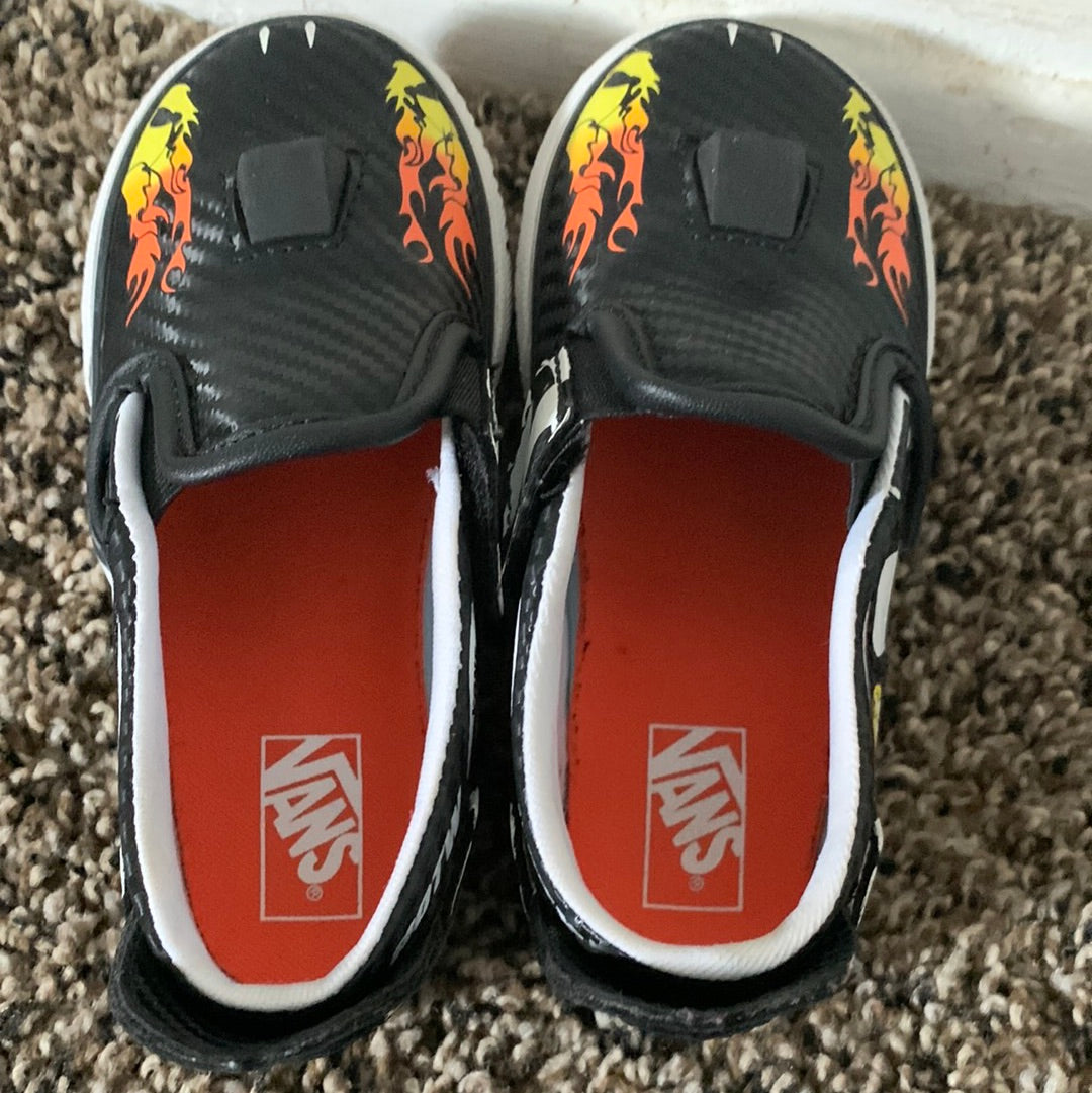 Vans Asher Racer slide on sneaker