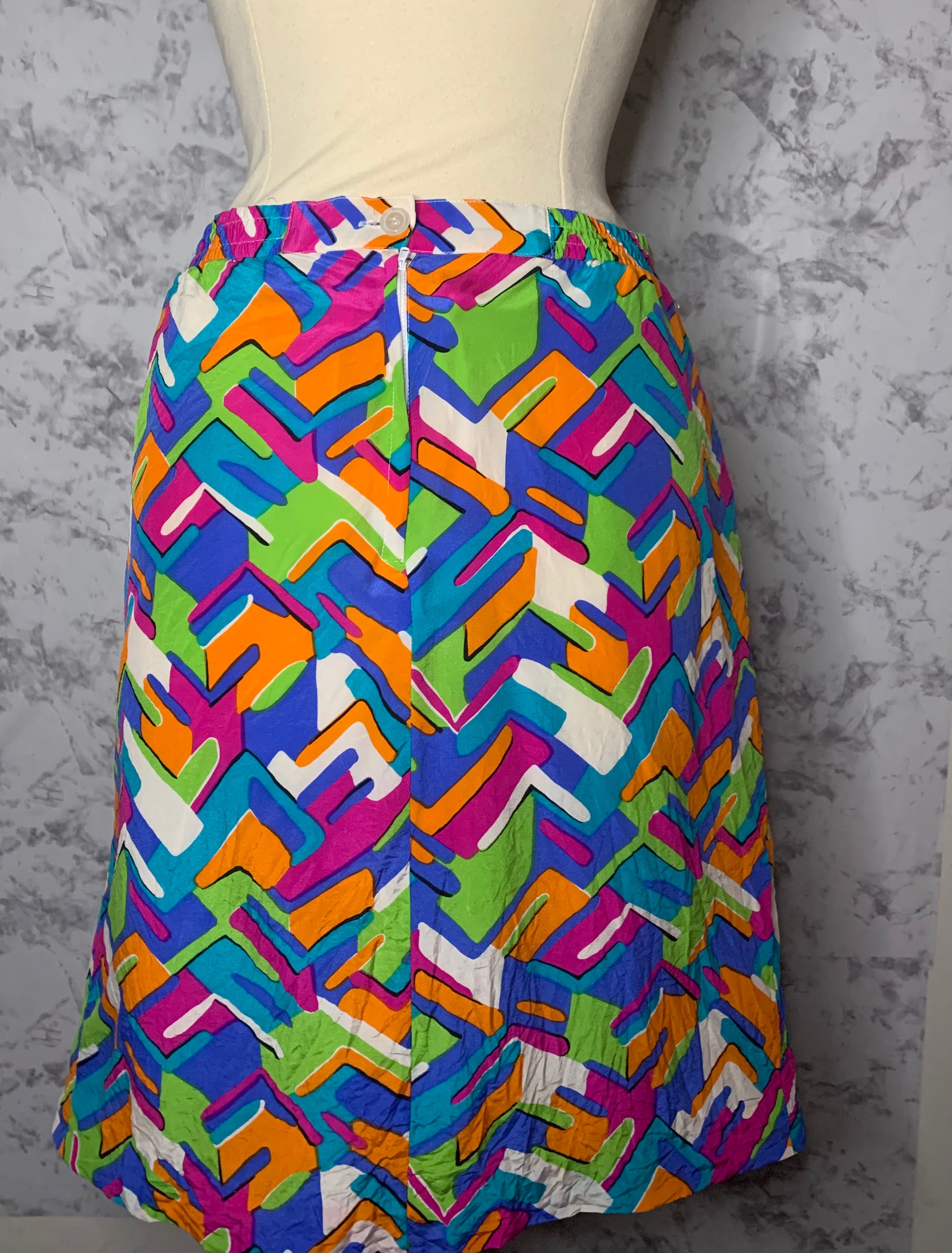 Vintage colorful skirt