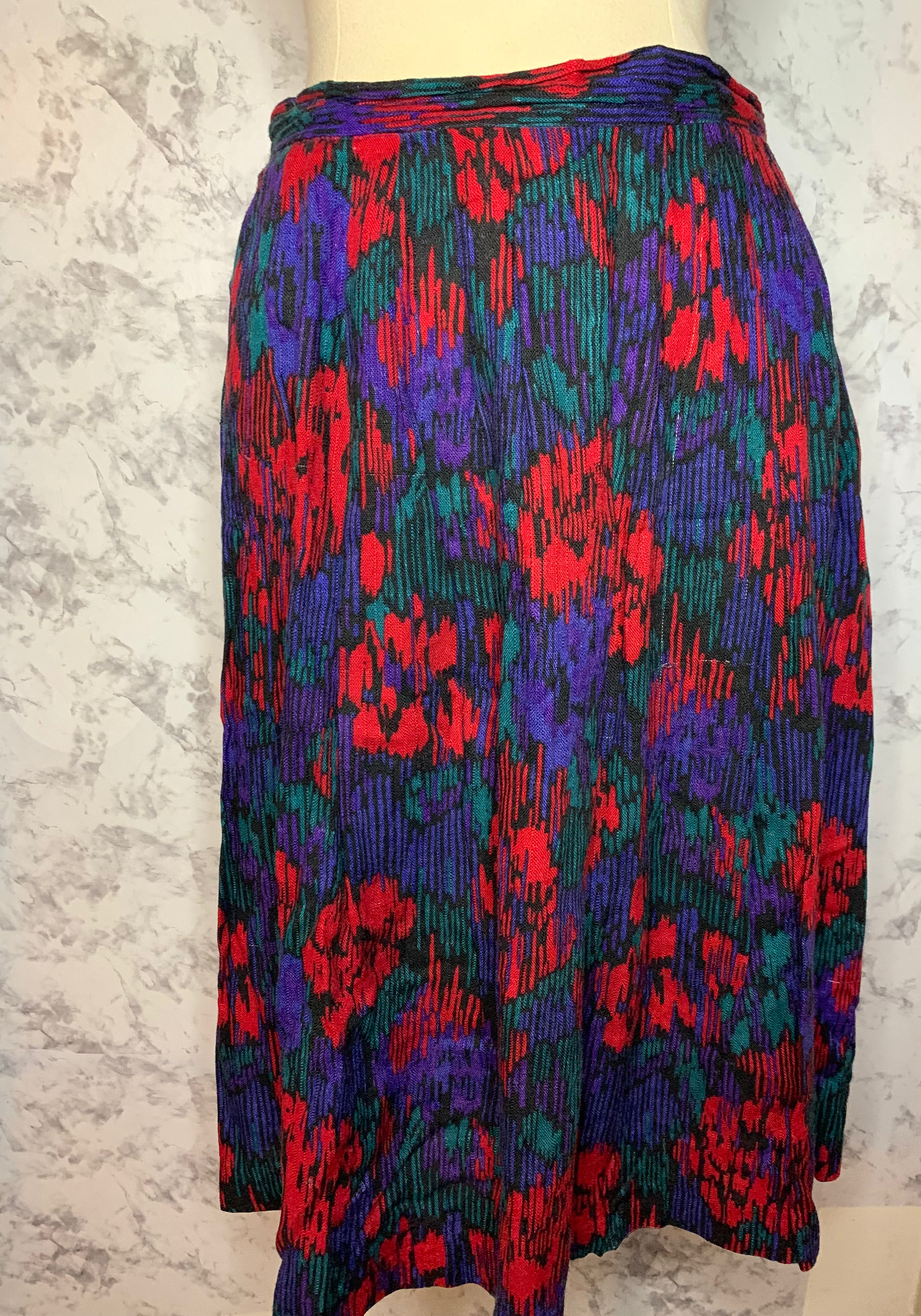 Vintage 70’s colorful skirt