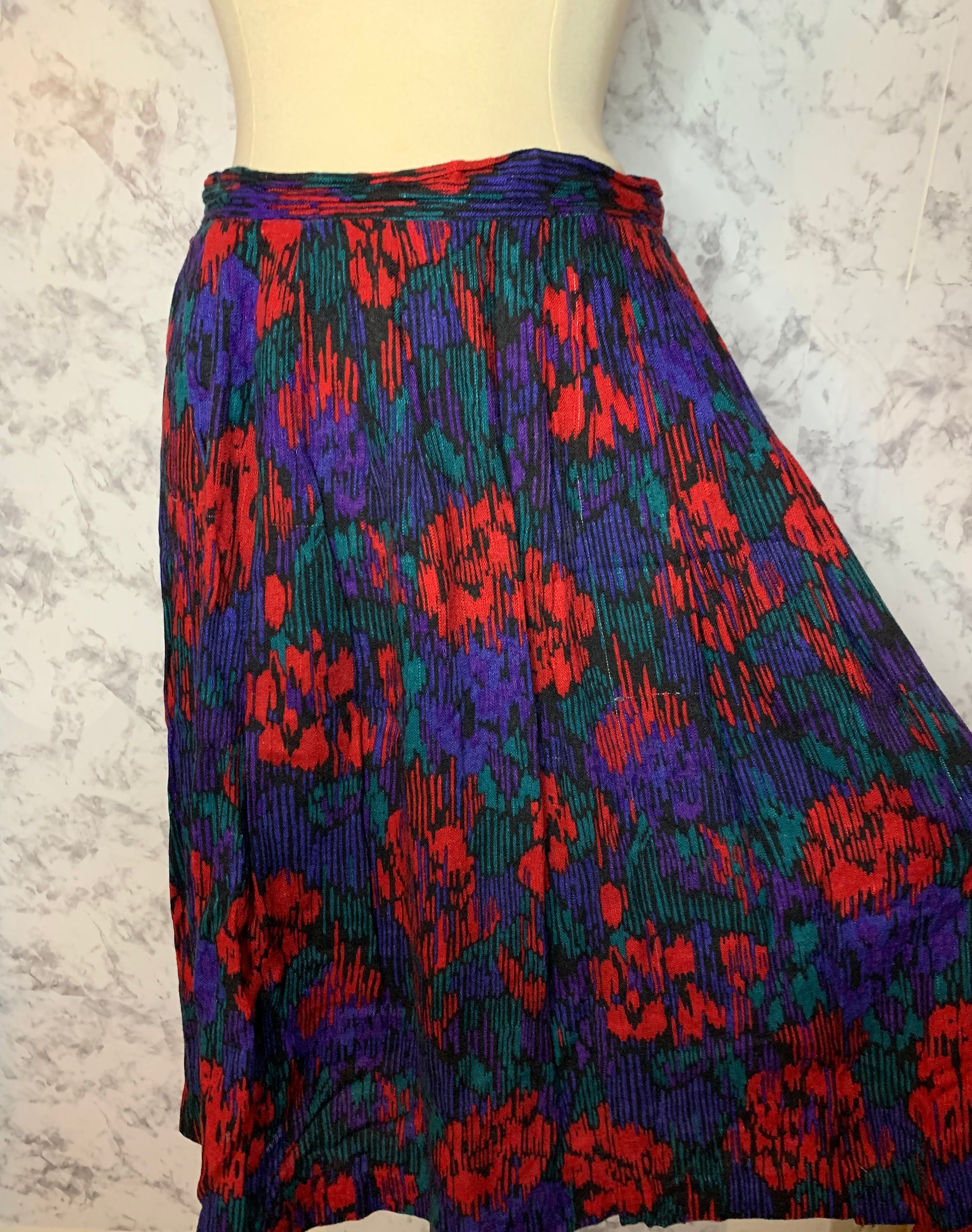 Vintage 70’s colorful skirt