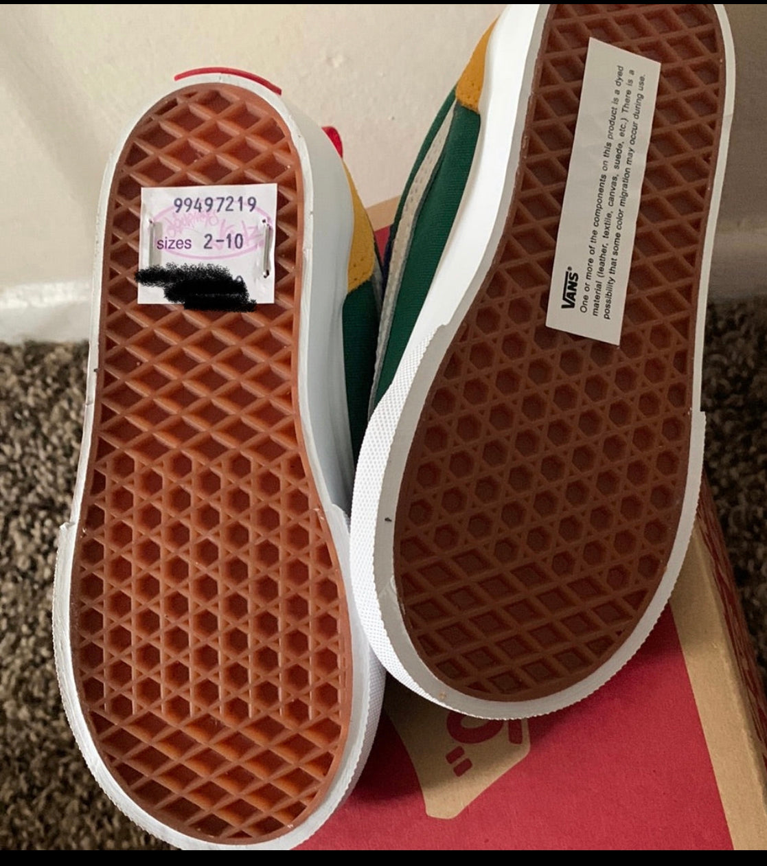 Vans old school elastic